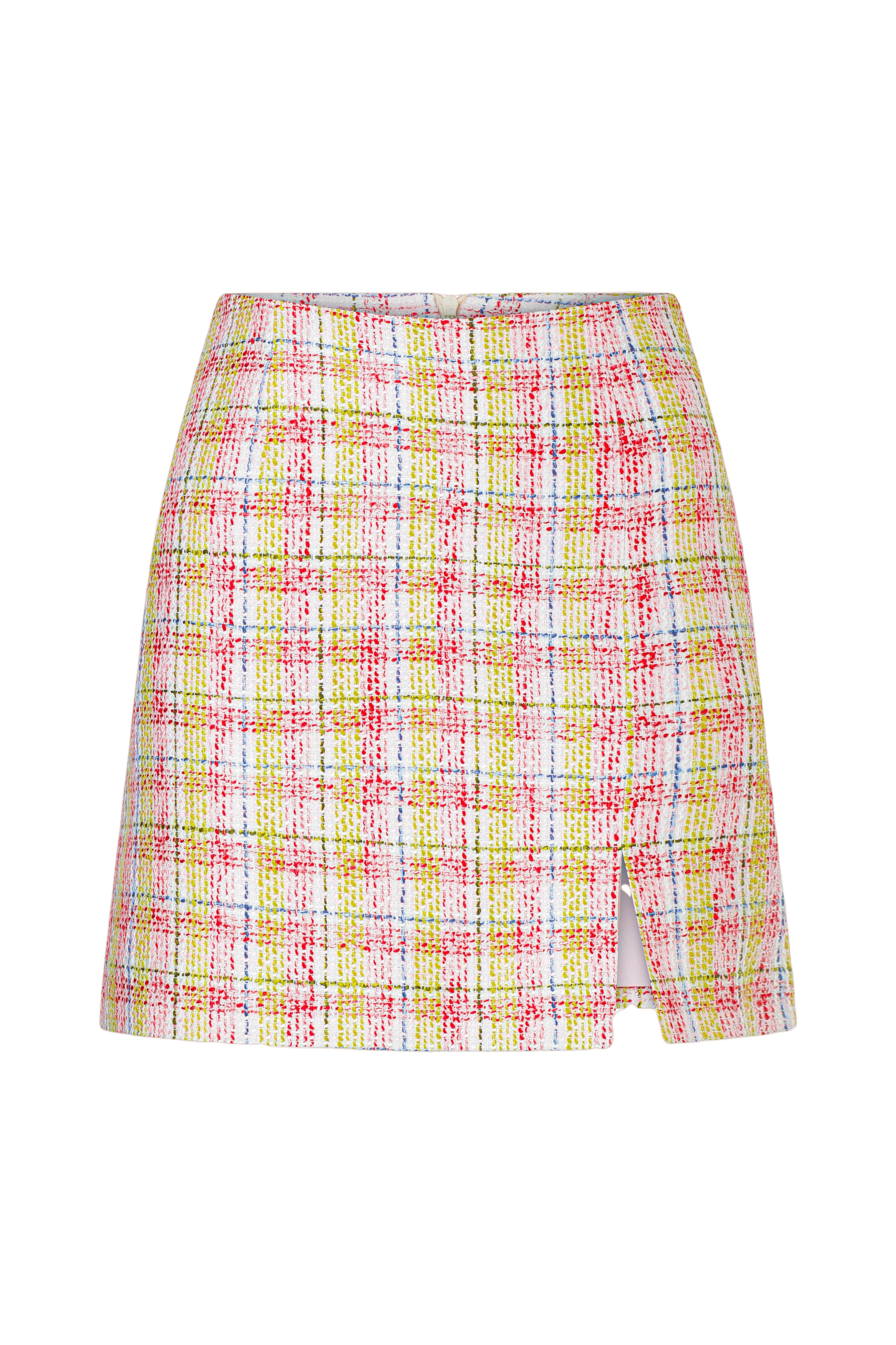 Irma Cotton Tweed A-Line Skirt made by Nazli Ceren