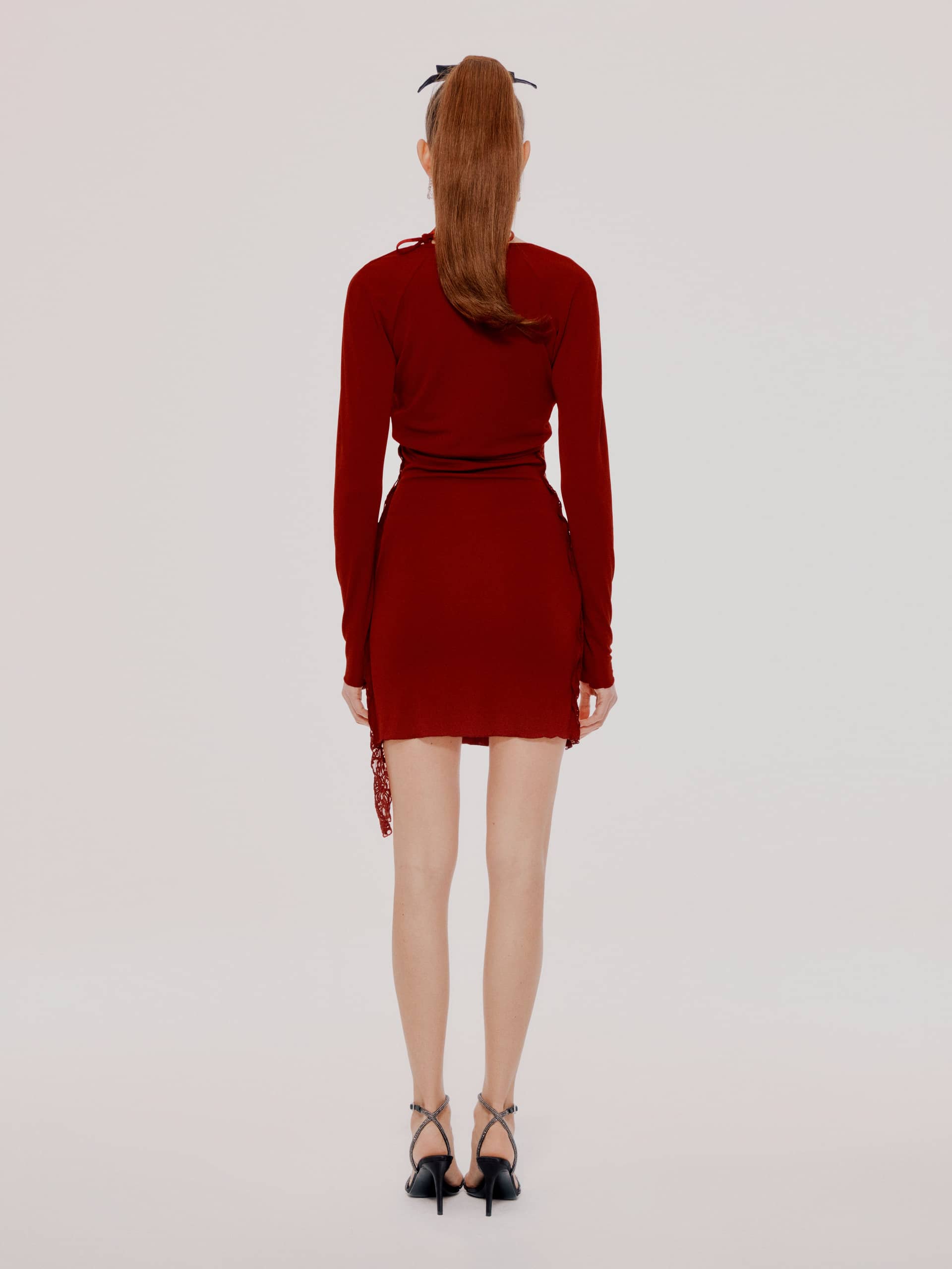 Red Sade Dress (Final Sale) made by Nana Jacqueline