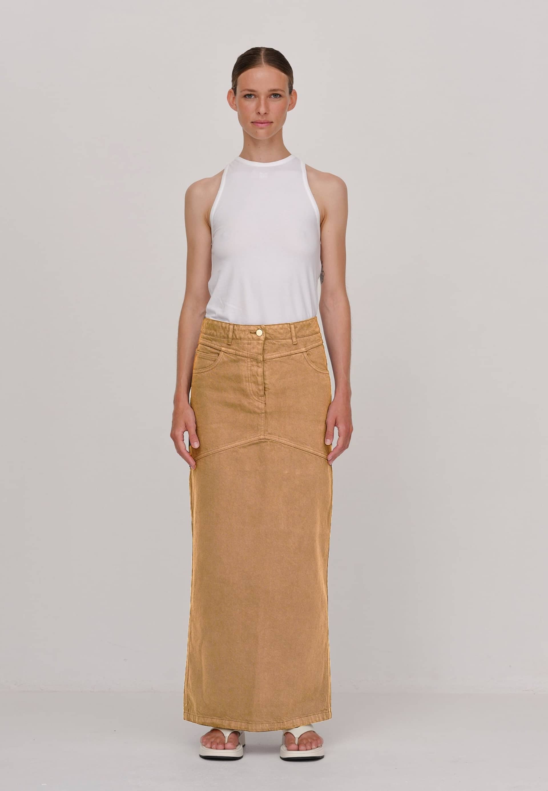 Nikita Skirt - Croissant made by HERSKIND