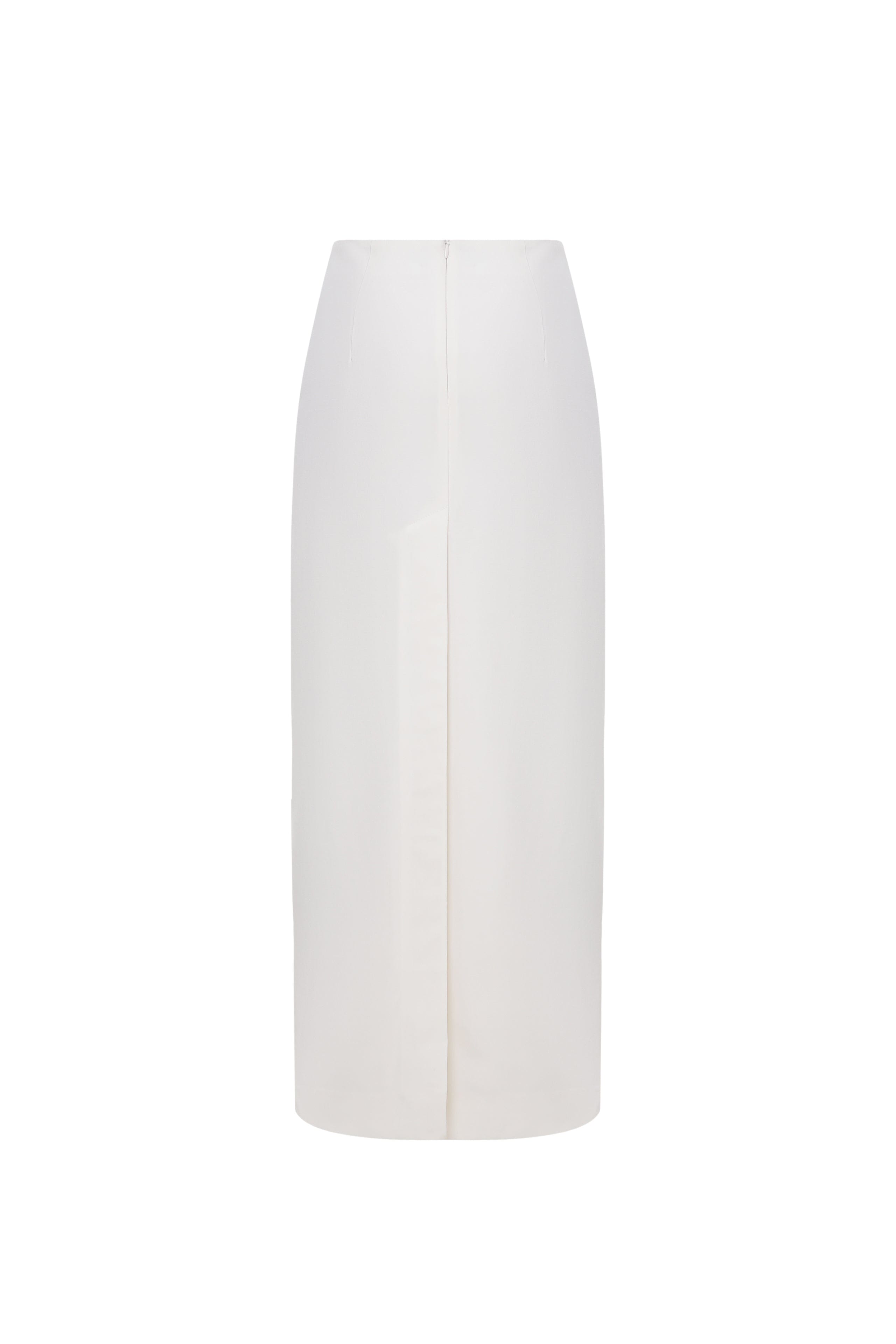 Straight fit maxi skirt made by A.M.G