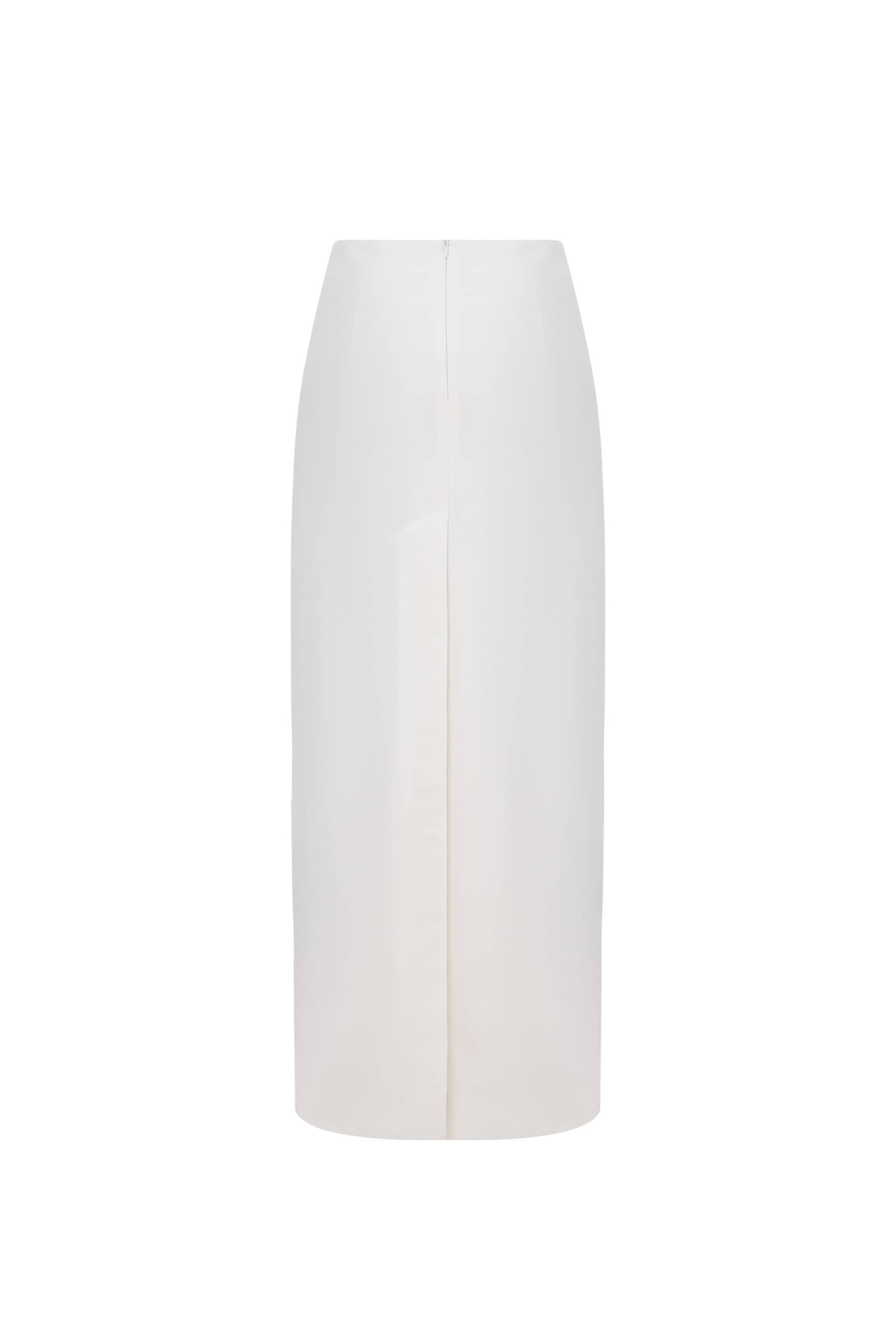 Straight fit maxi skirt made by A.M.G