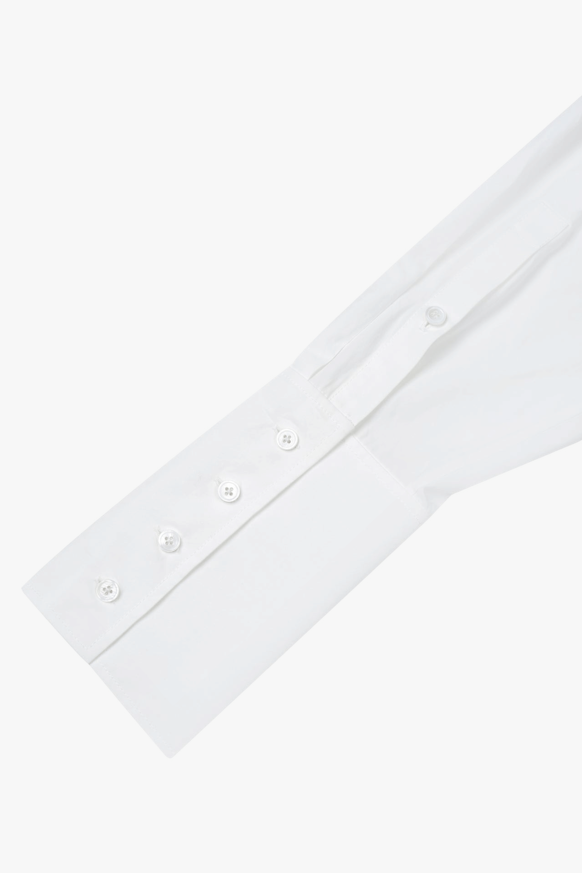 RUCHED COLLAR SHORT SHIRT made by YIBRI