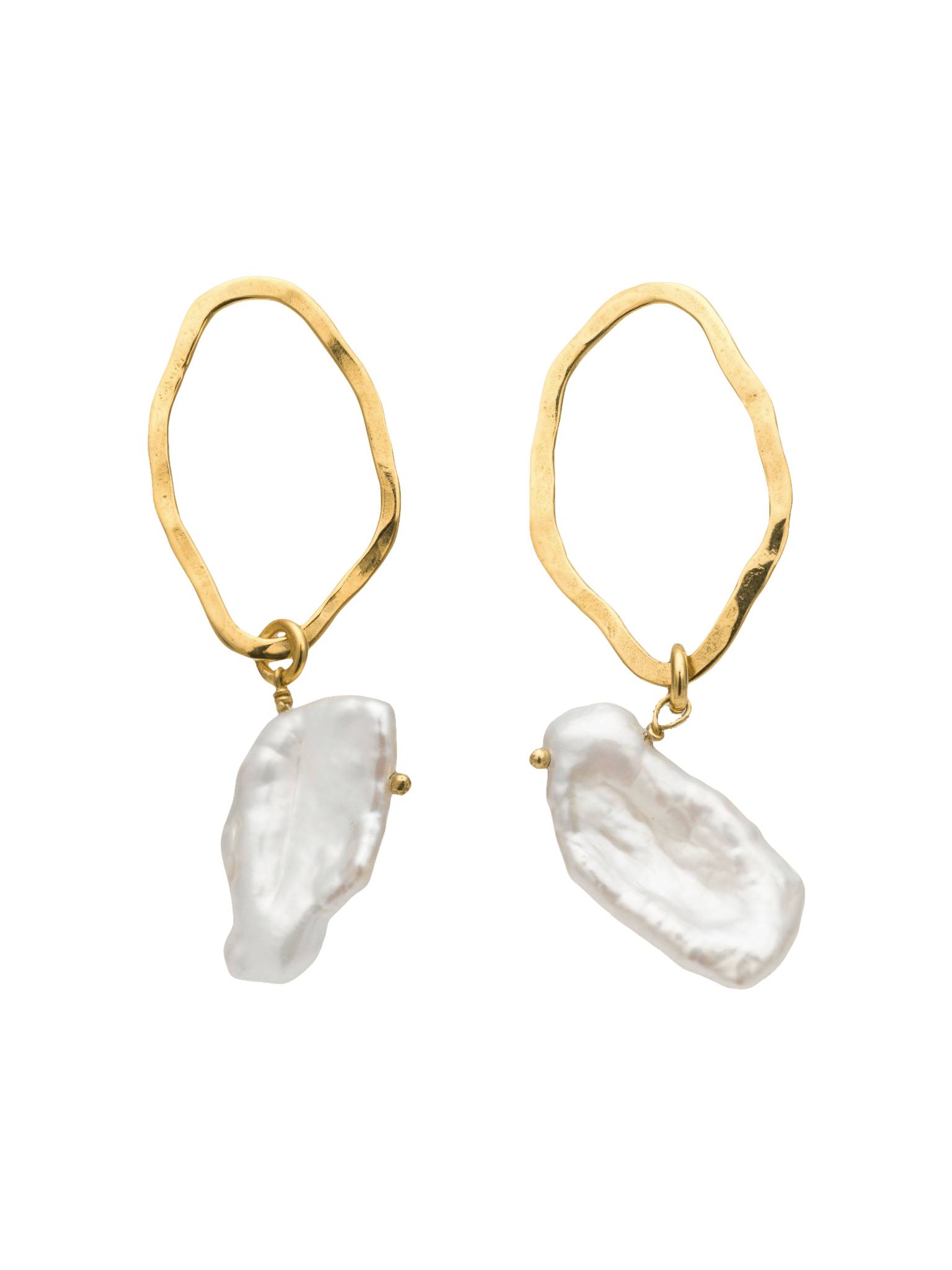 Euphoria Earrings in Gold made by Eva Remenyi