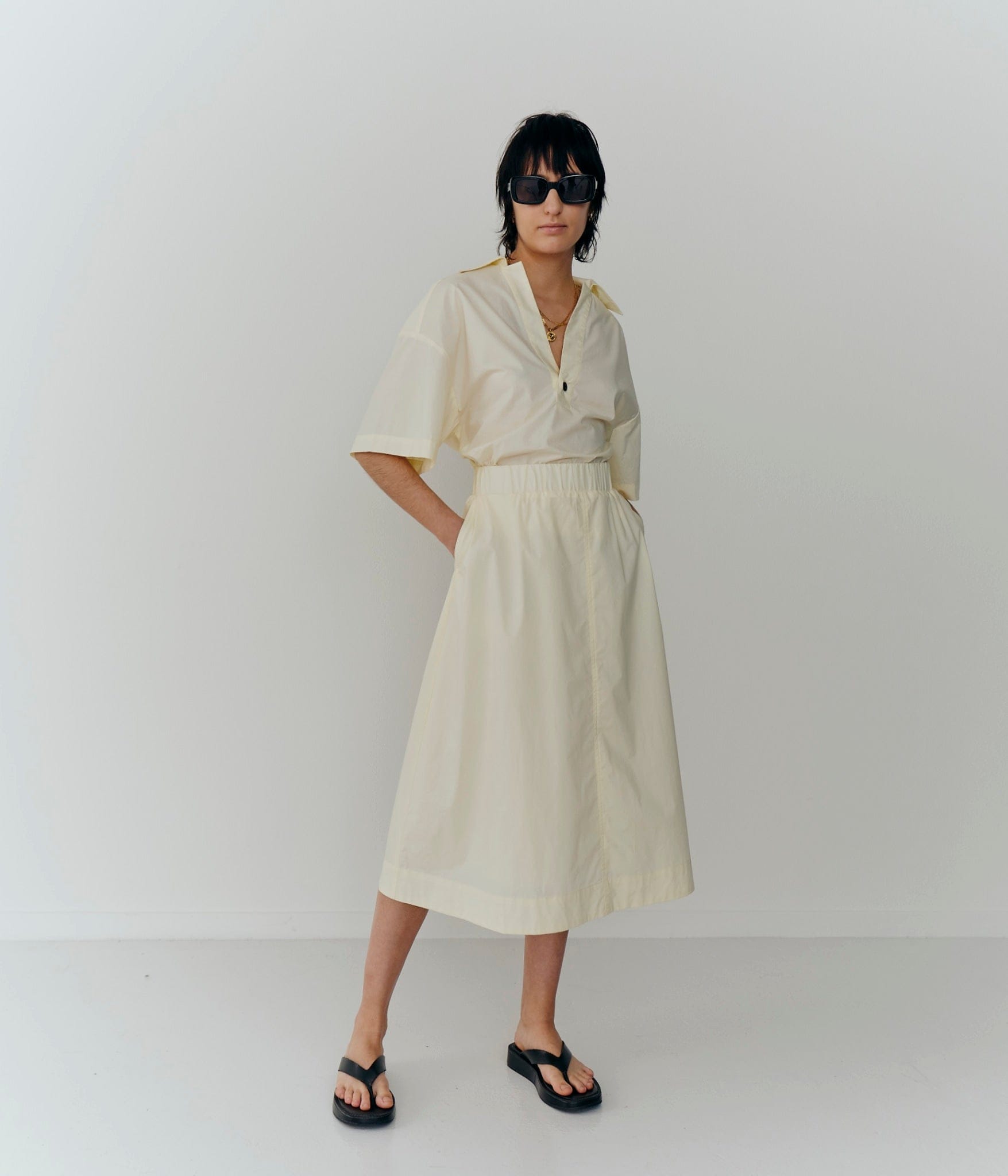 Berna  Skirt - Vanilla made by HERSKIND