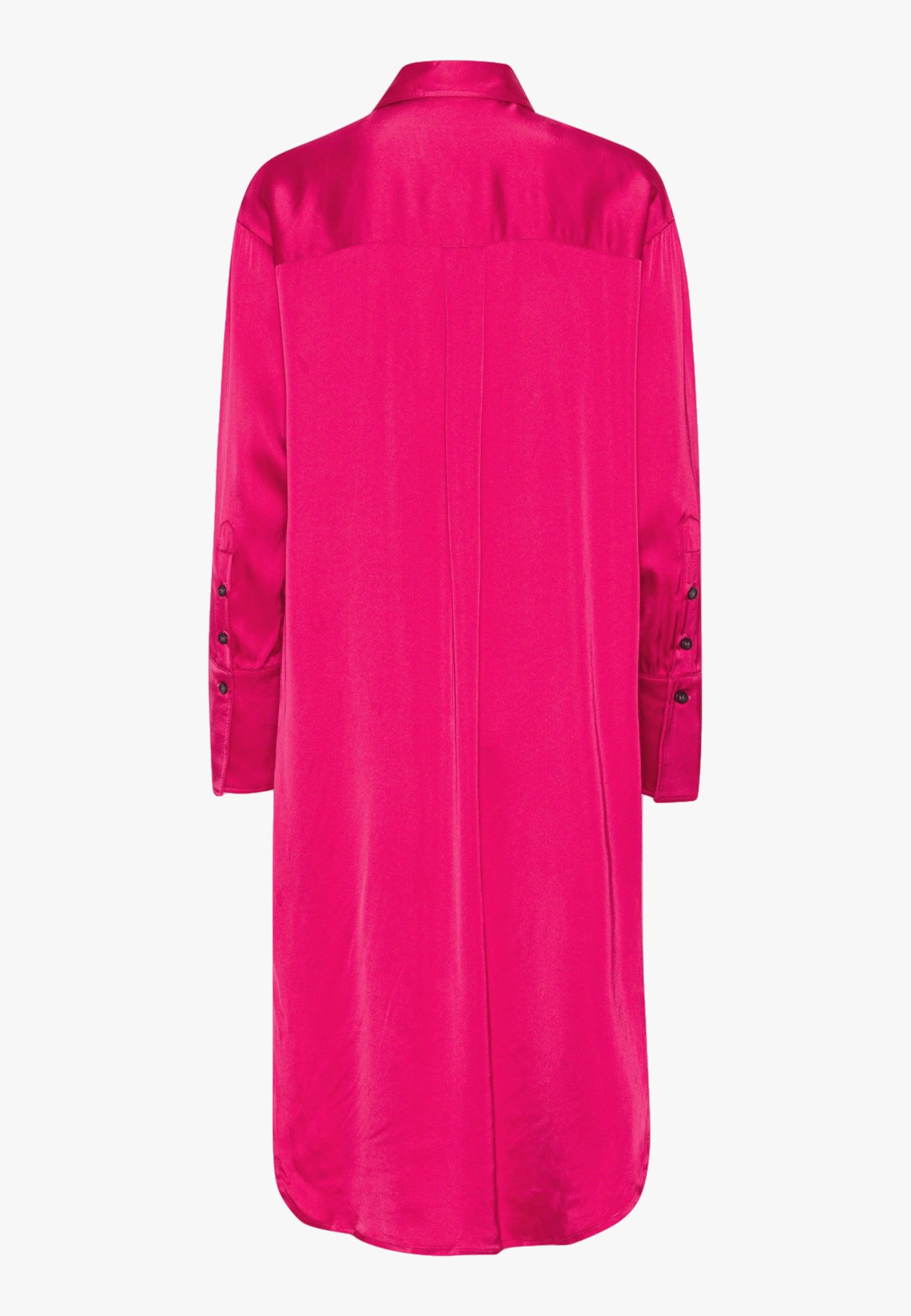 Barba Shirt Dress - Fusia made by HERSKIND