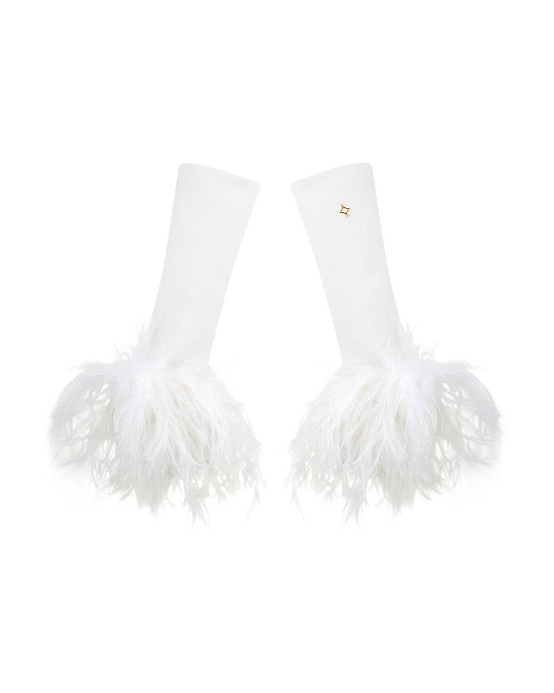 Feather Gloves made by ONORI