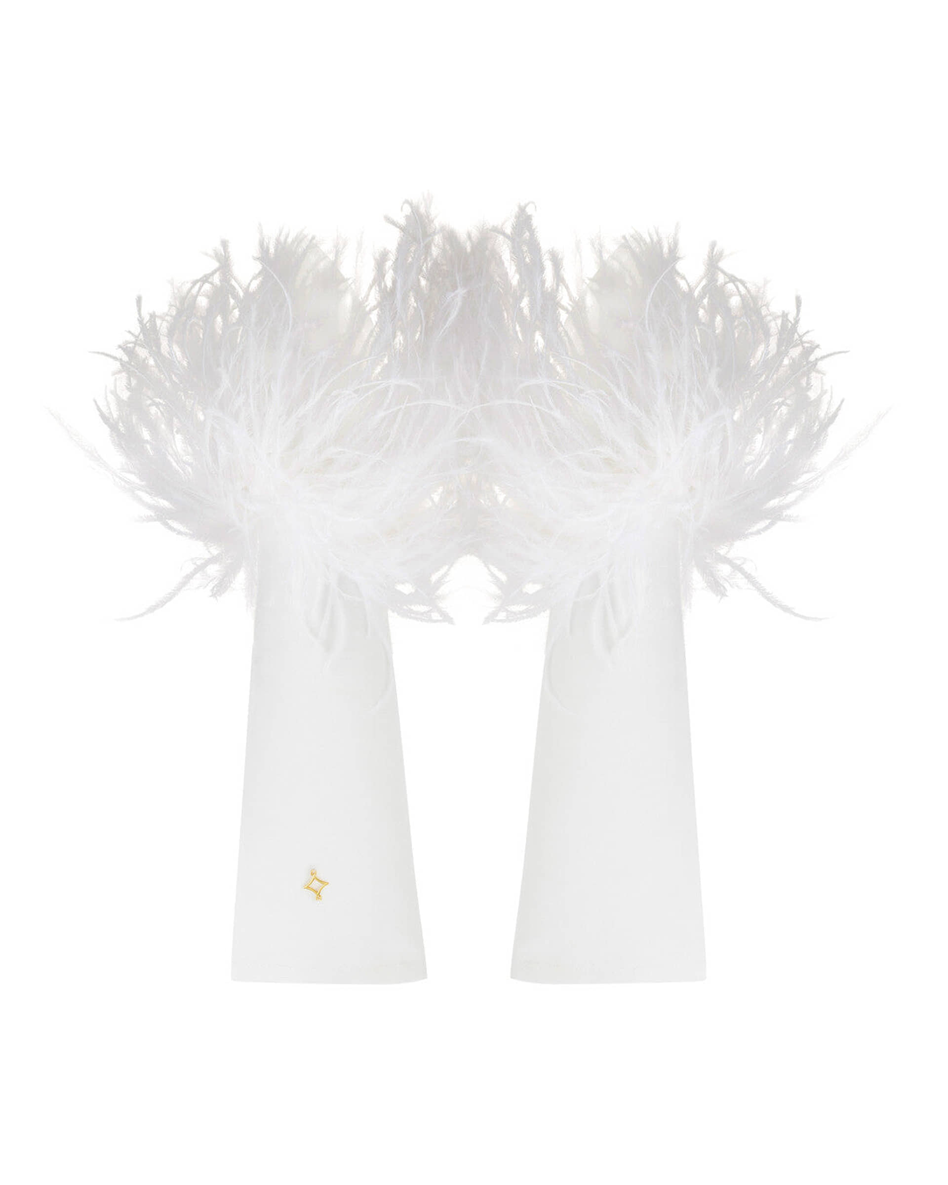 Feather Gloves made by ONORI