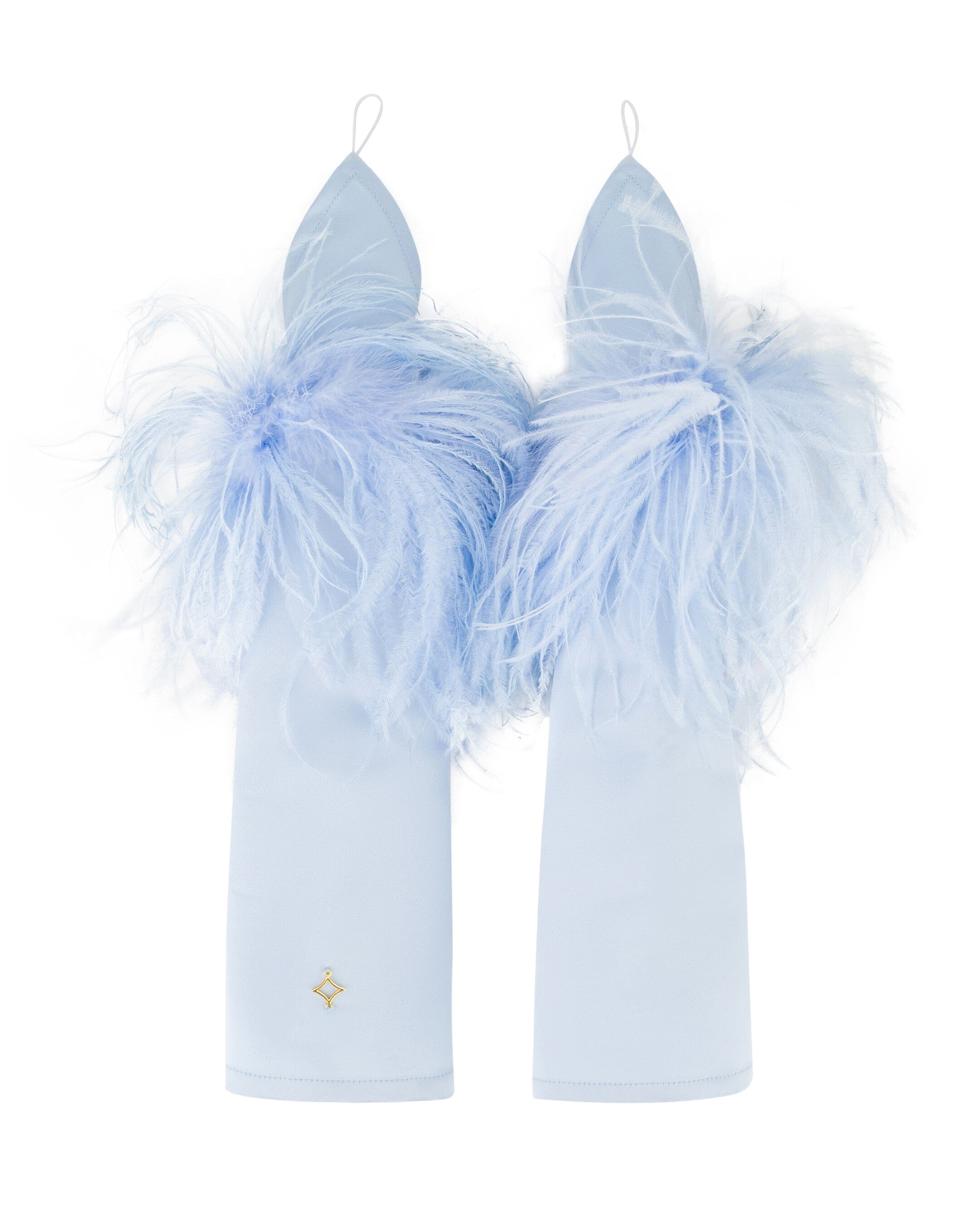 Feather Gloves made by ONORI