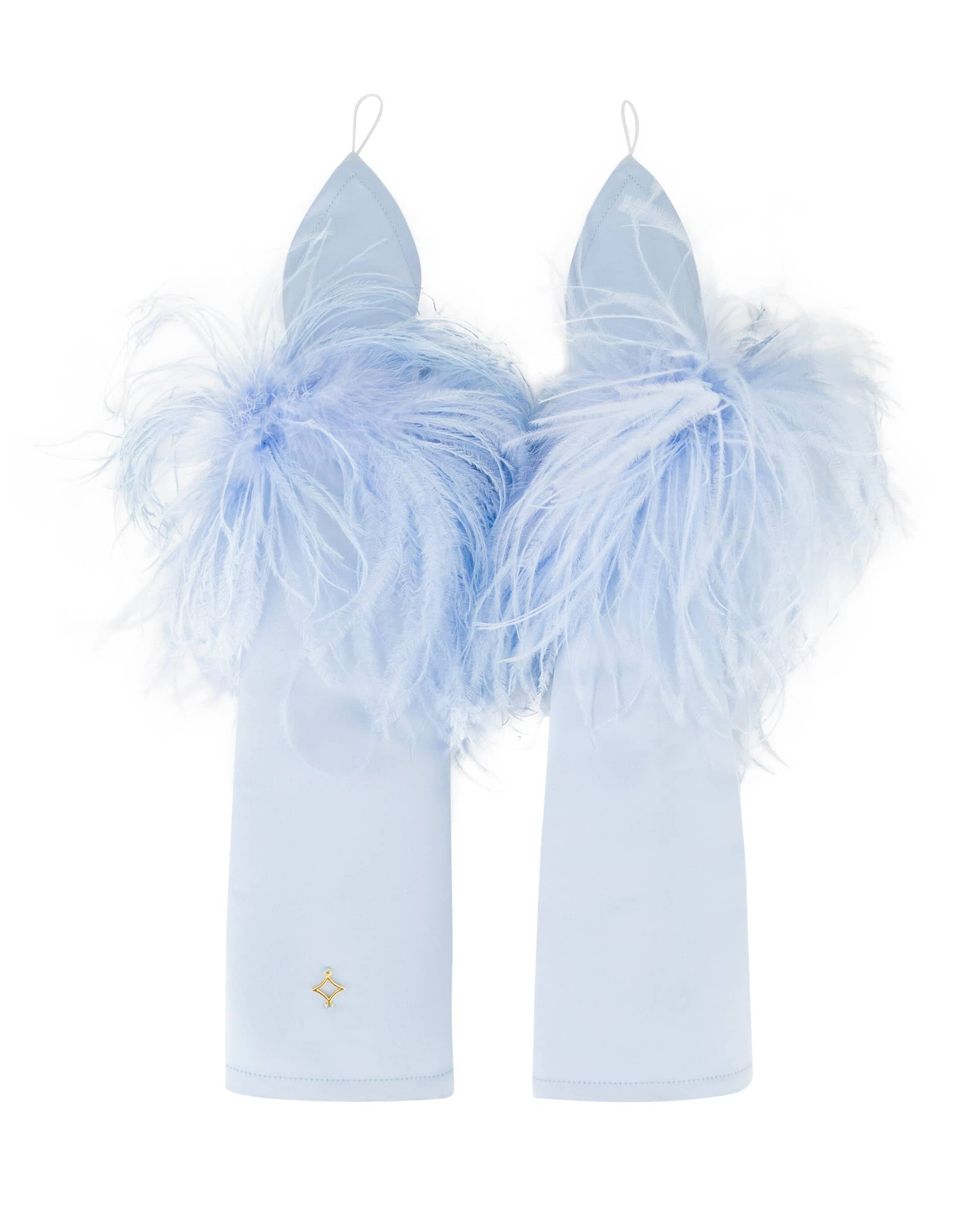 Feather Gloves made by ONORI