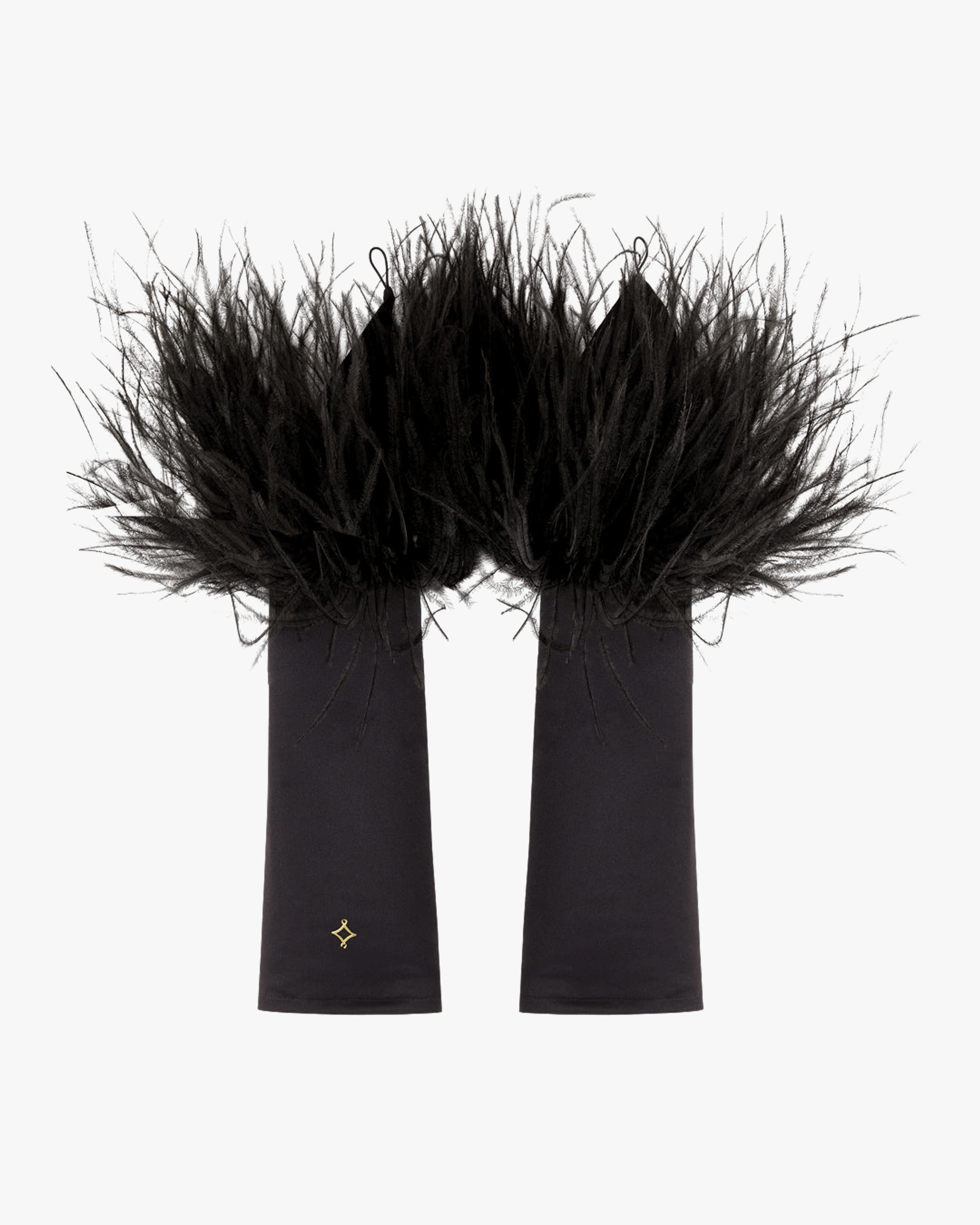 Feather Gloves made by ONORI