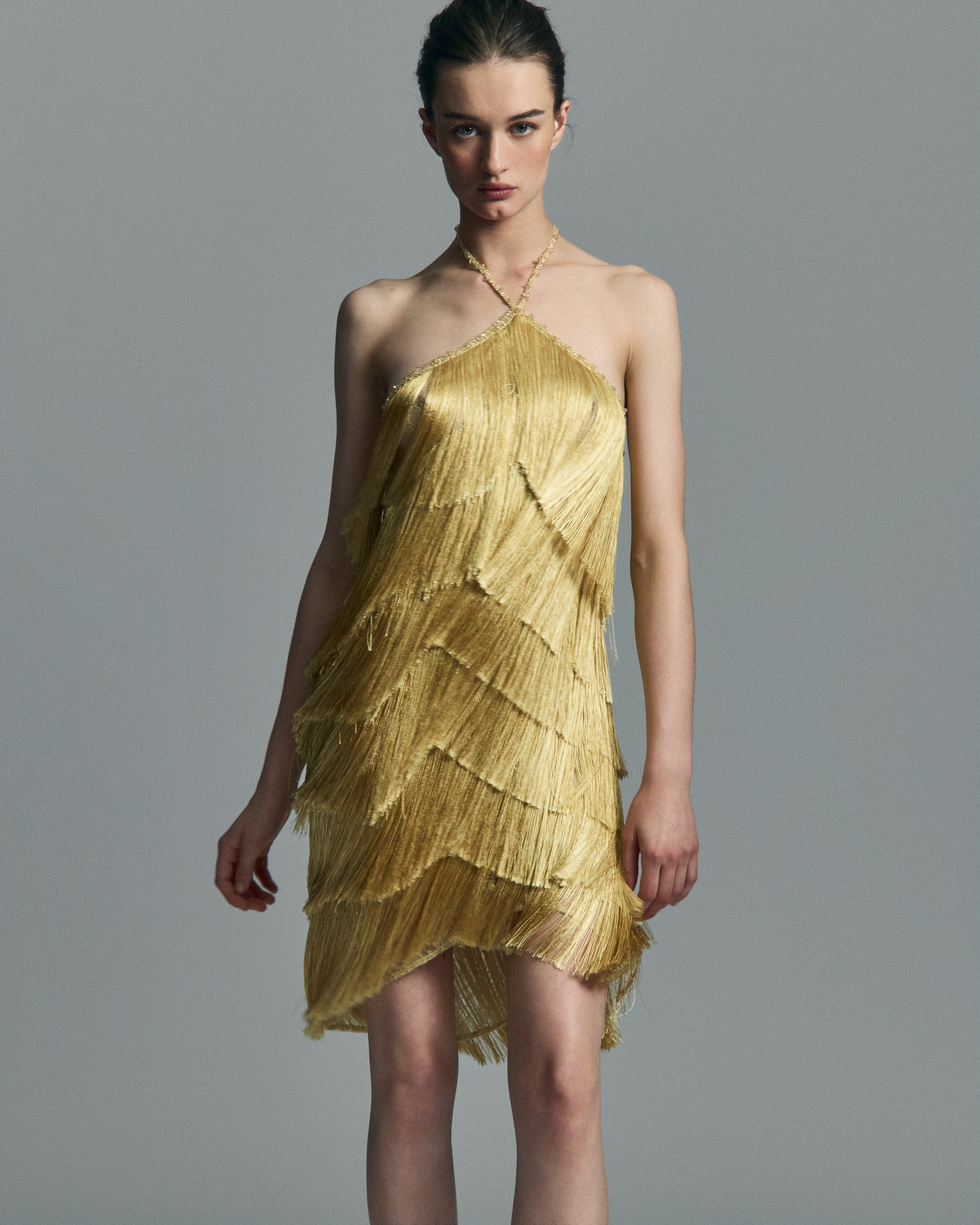 Estrella Sun Mini Dress made by Francesca Miranda