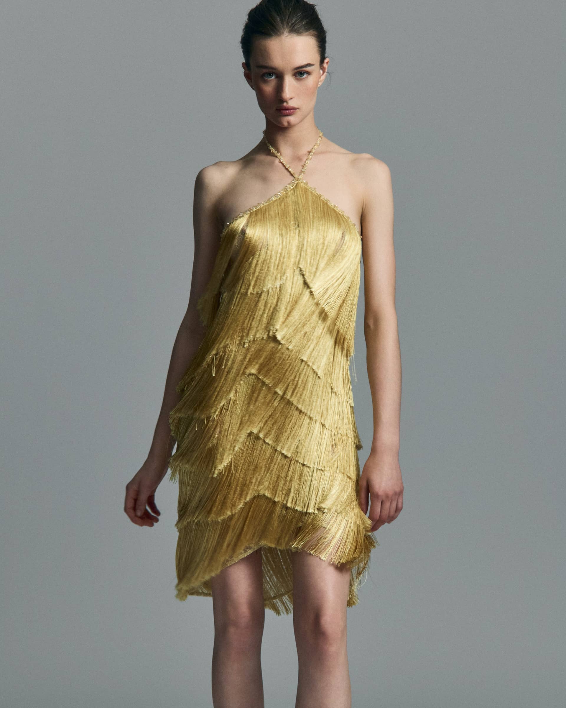 Estrella Sun Mini Dress made by Francesca Miranda