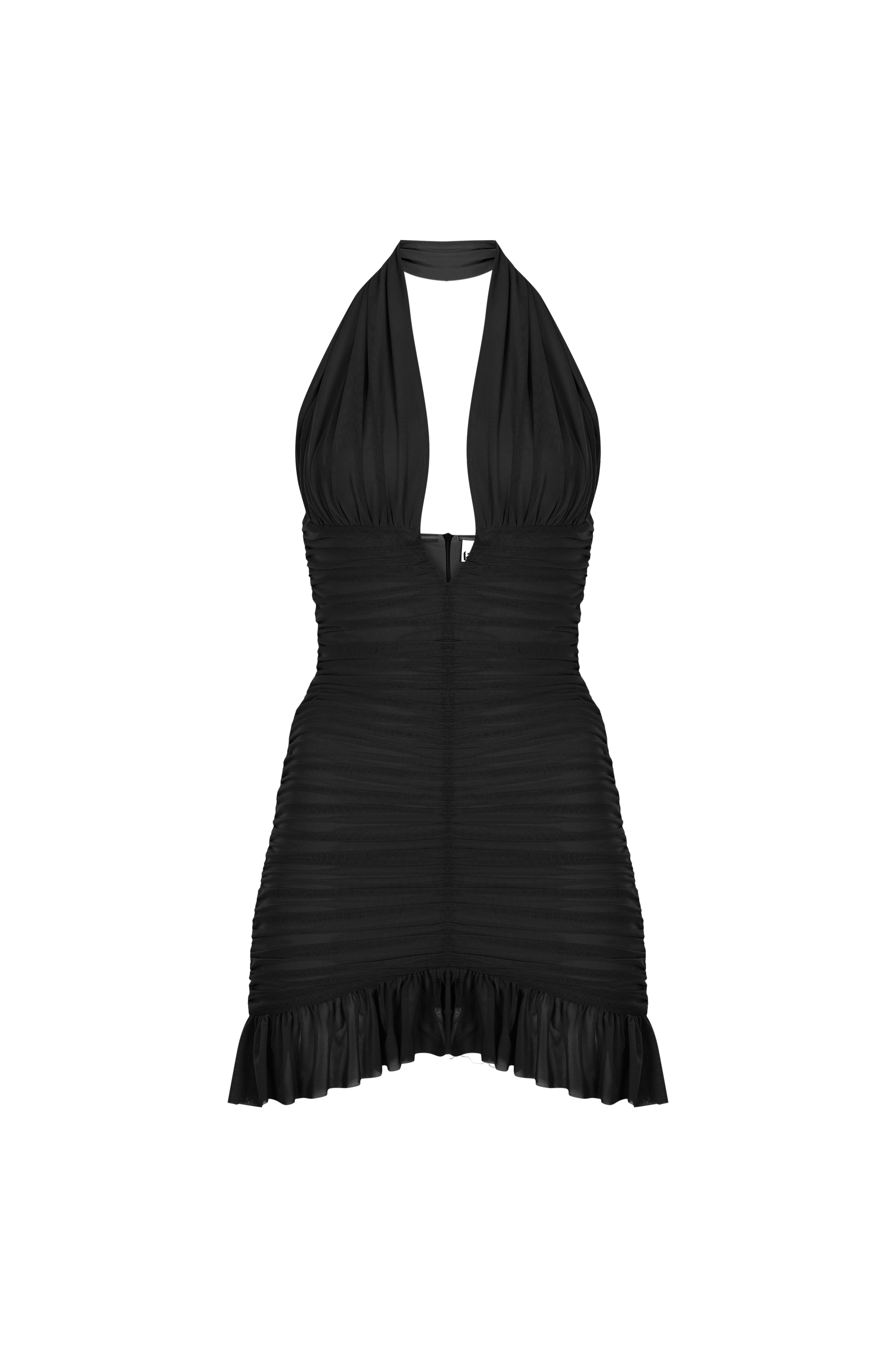 Temptress Tini Dress In Black made by Khela