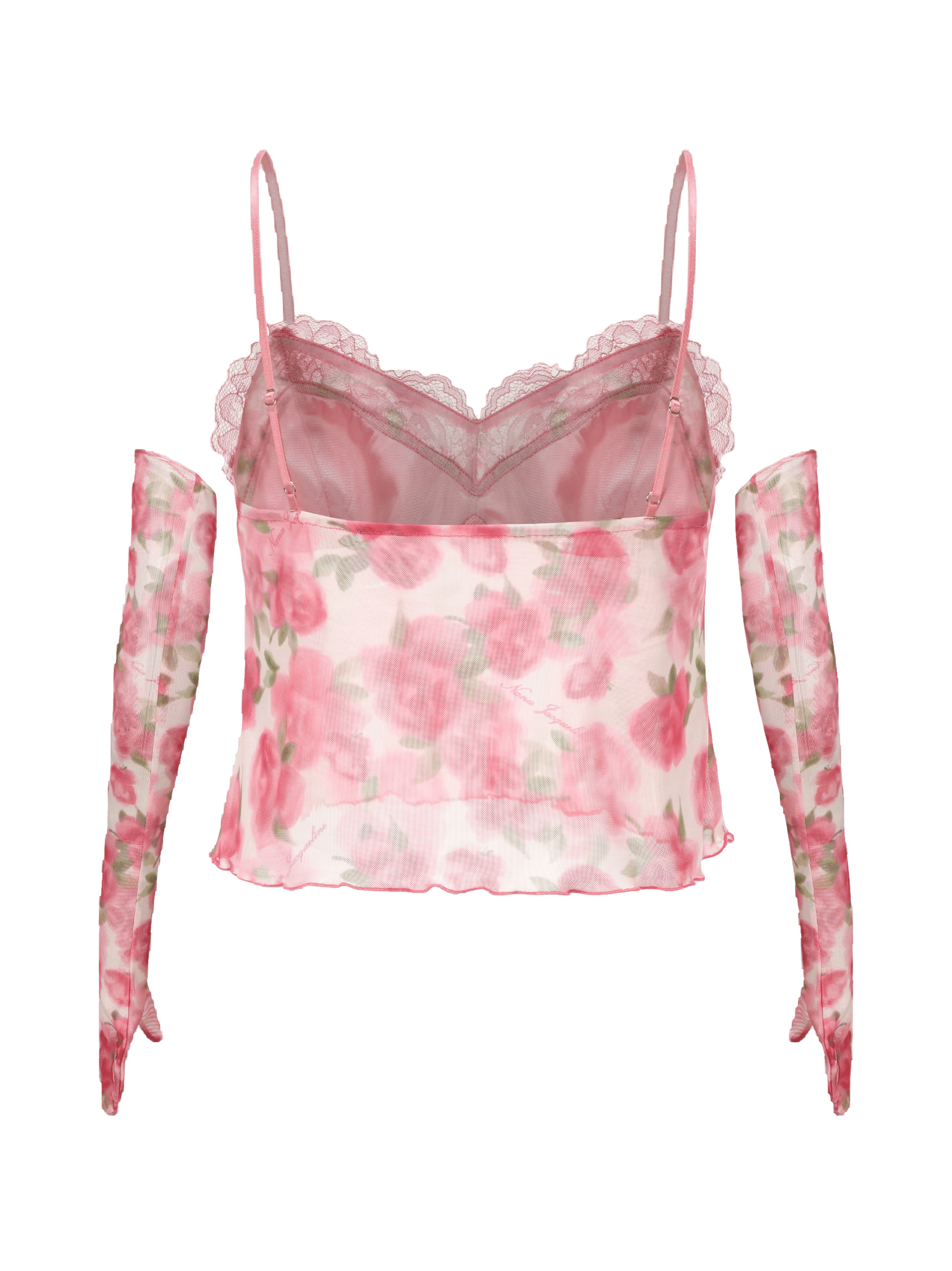 Paulina Floral Top in Pink made by Nana Jacqueline