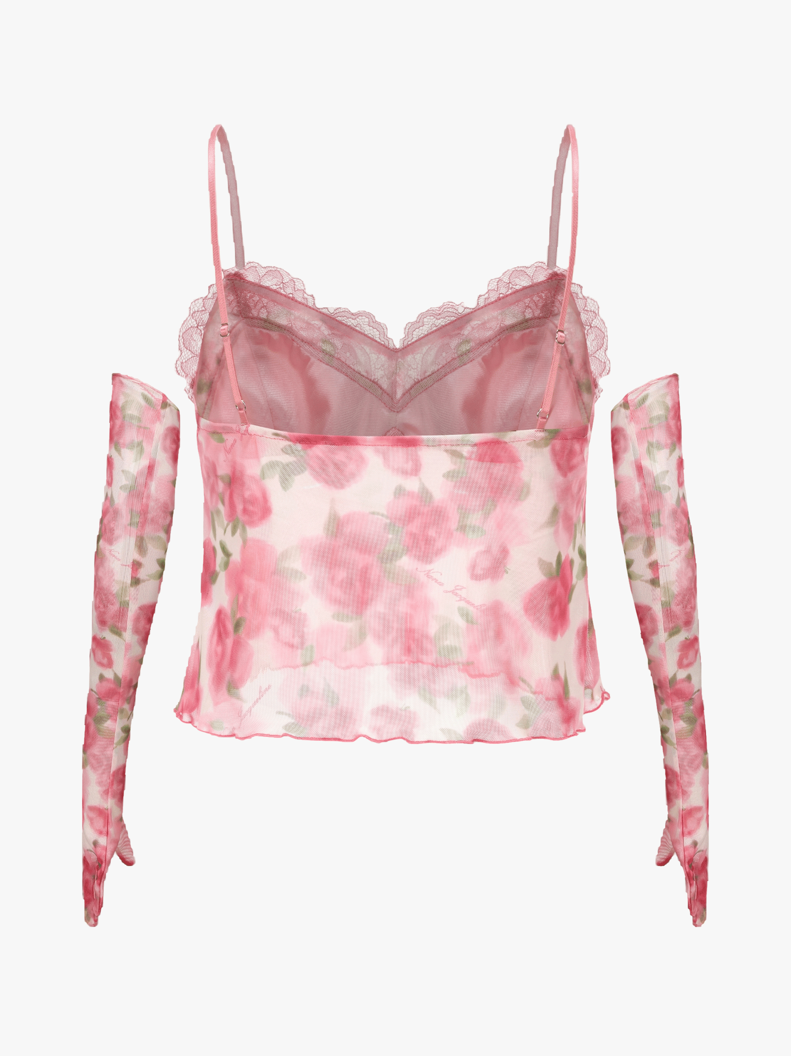 Paulina Floral Top in Pink made by Nana Jacqueline