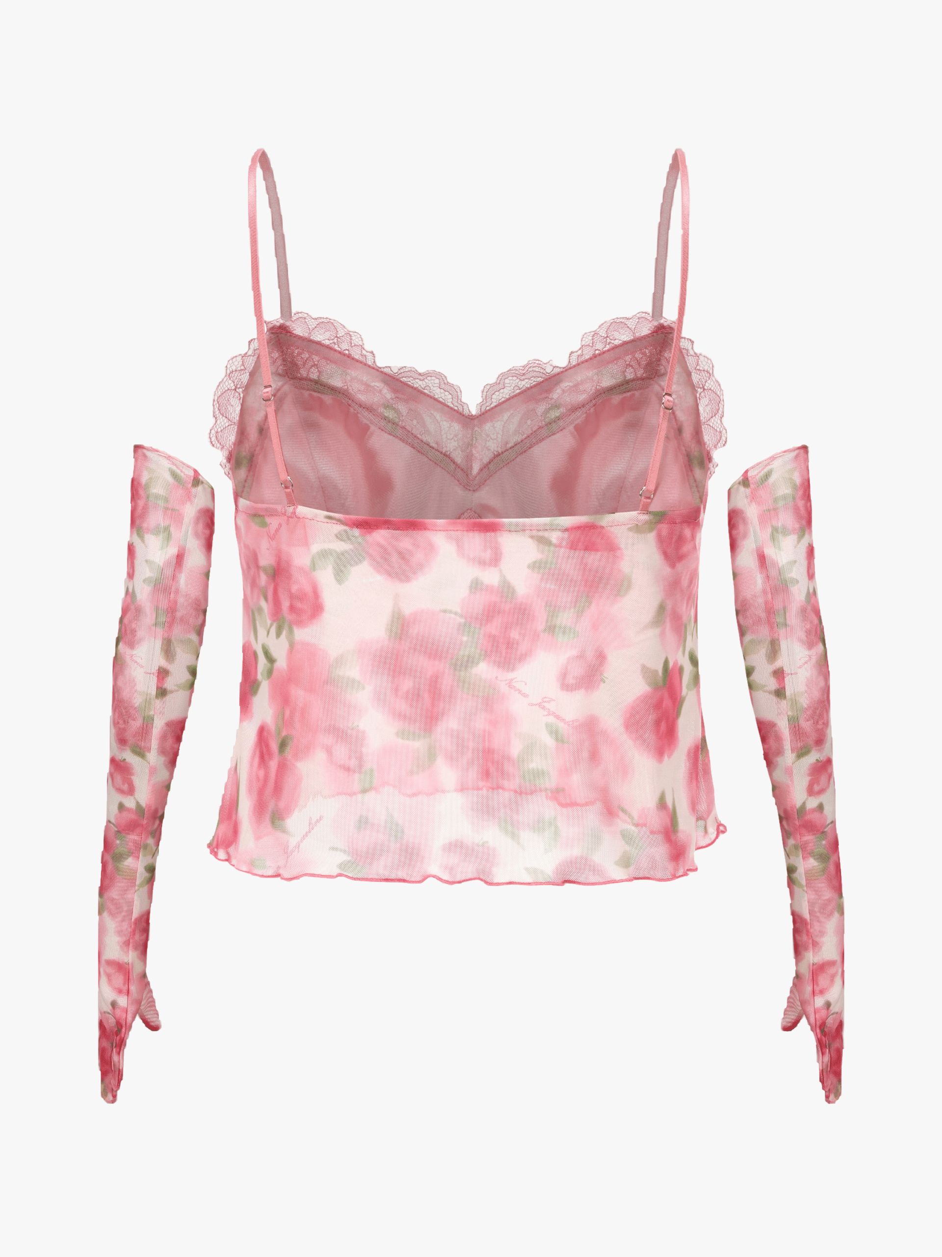 Paulina Floral Top in Pink made by Nana Jacqueline