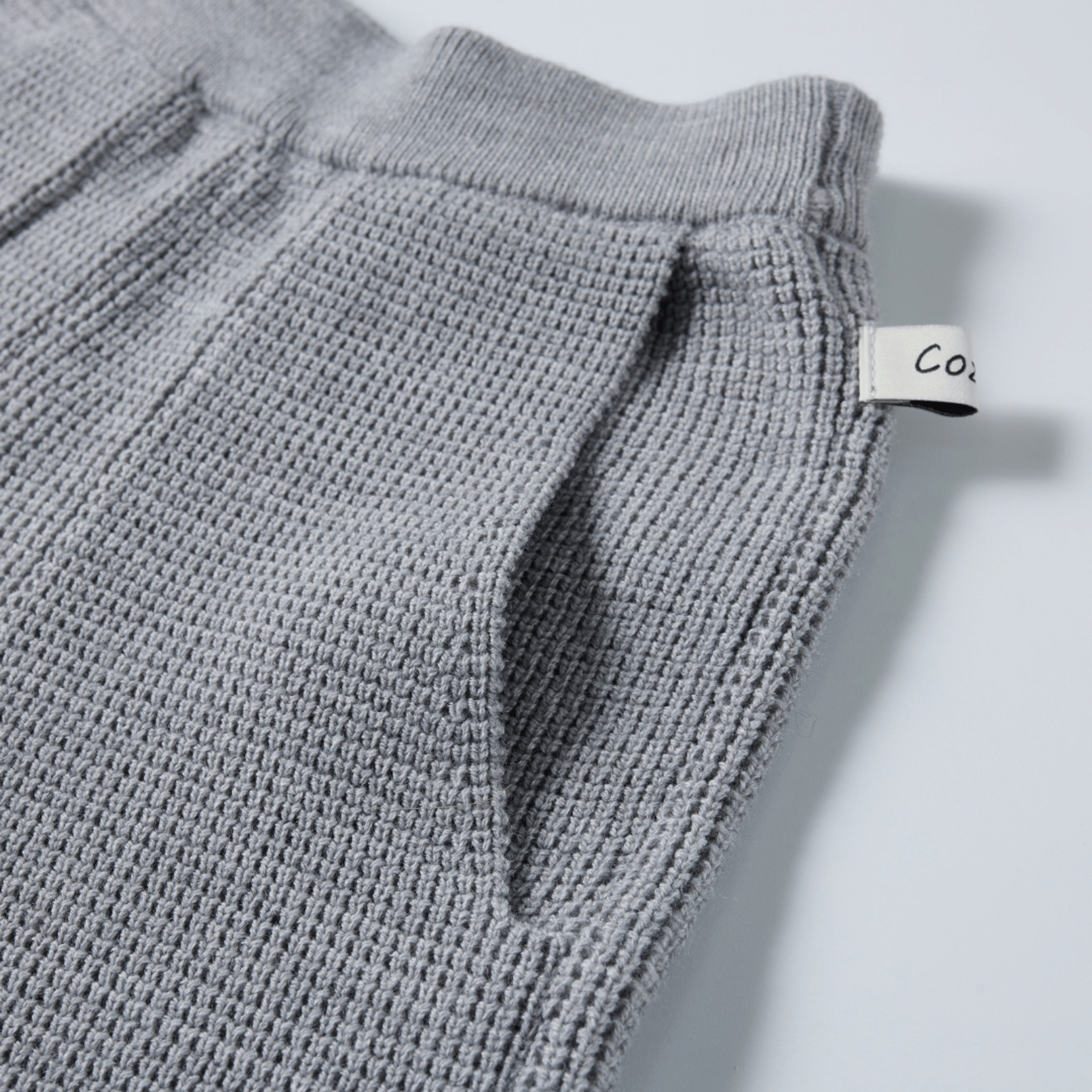 Basic Wool Track Pants with Pockets made by CozyU