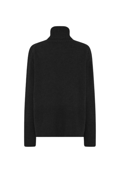 Juna Knit Turtleneck - Black made by HERSKIND