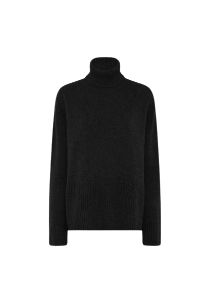 Juna Knit Turtleneck - Black made by HERSKIND