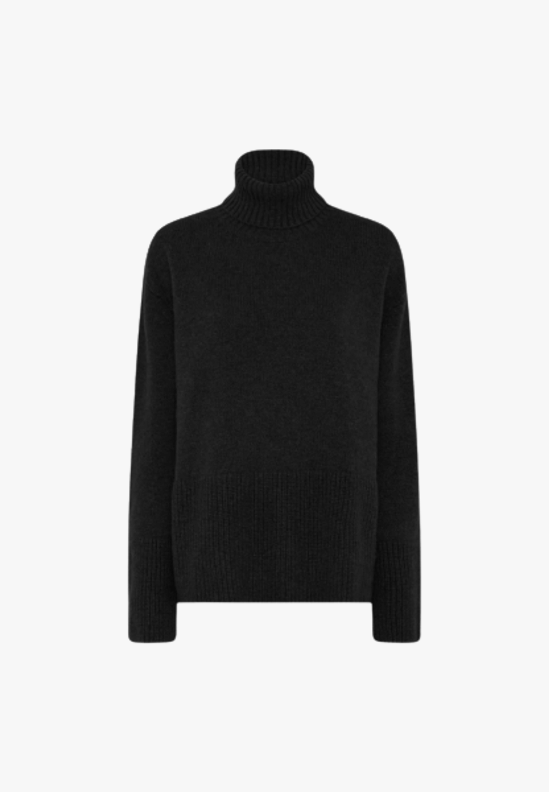 Juna Knit Turtleneck - Black made by HERSKIND