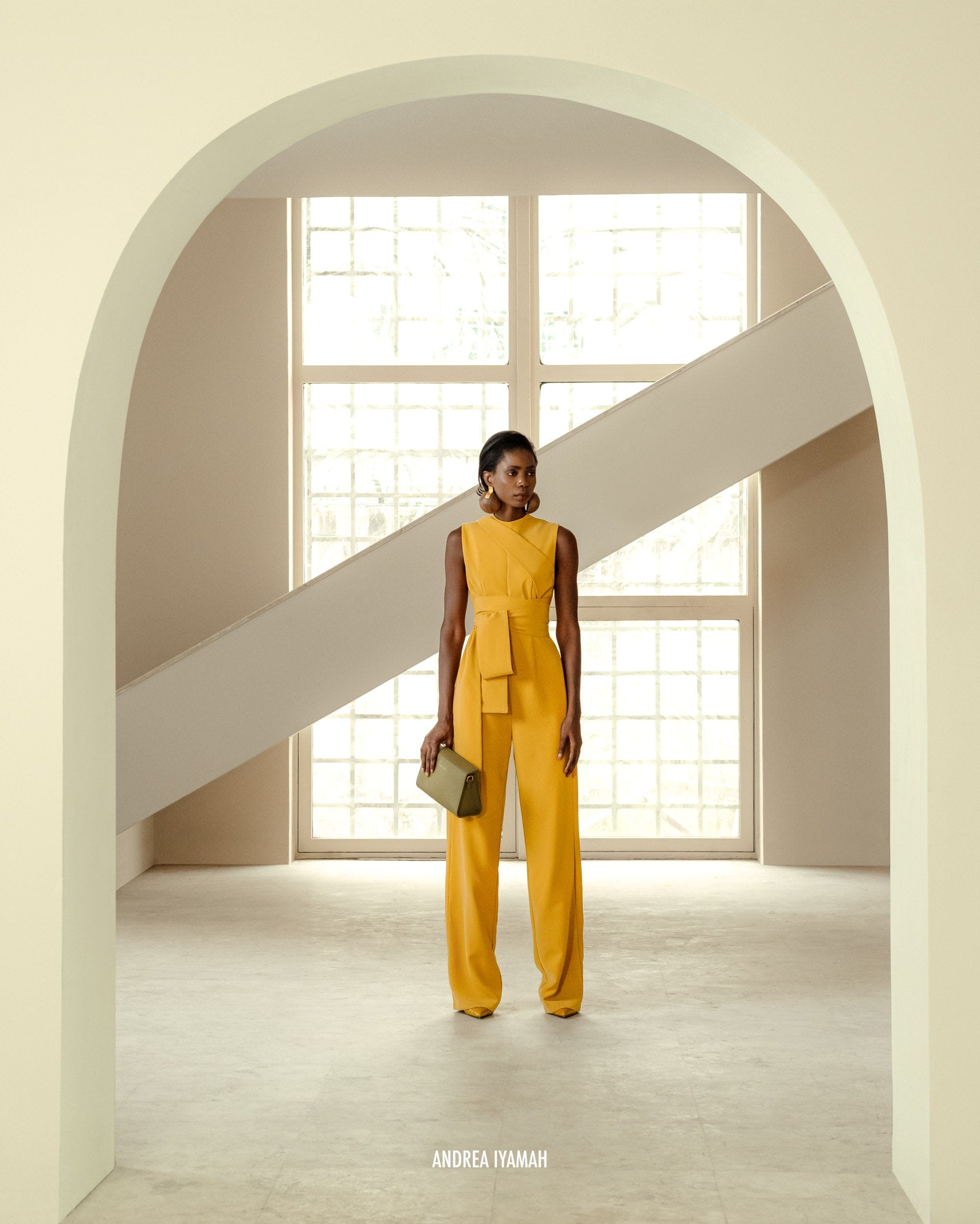 EDAR MANGO JUMPSUIT made by Andrea Iyamah