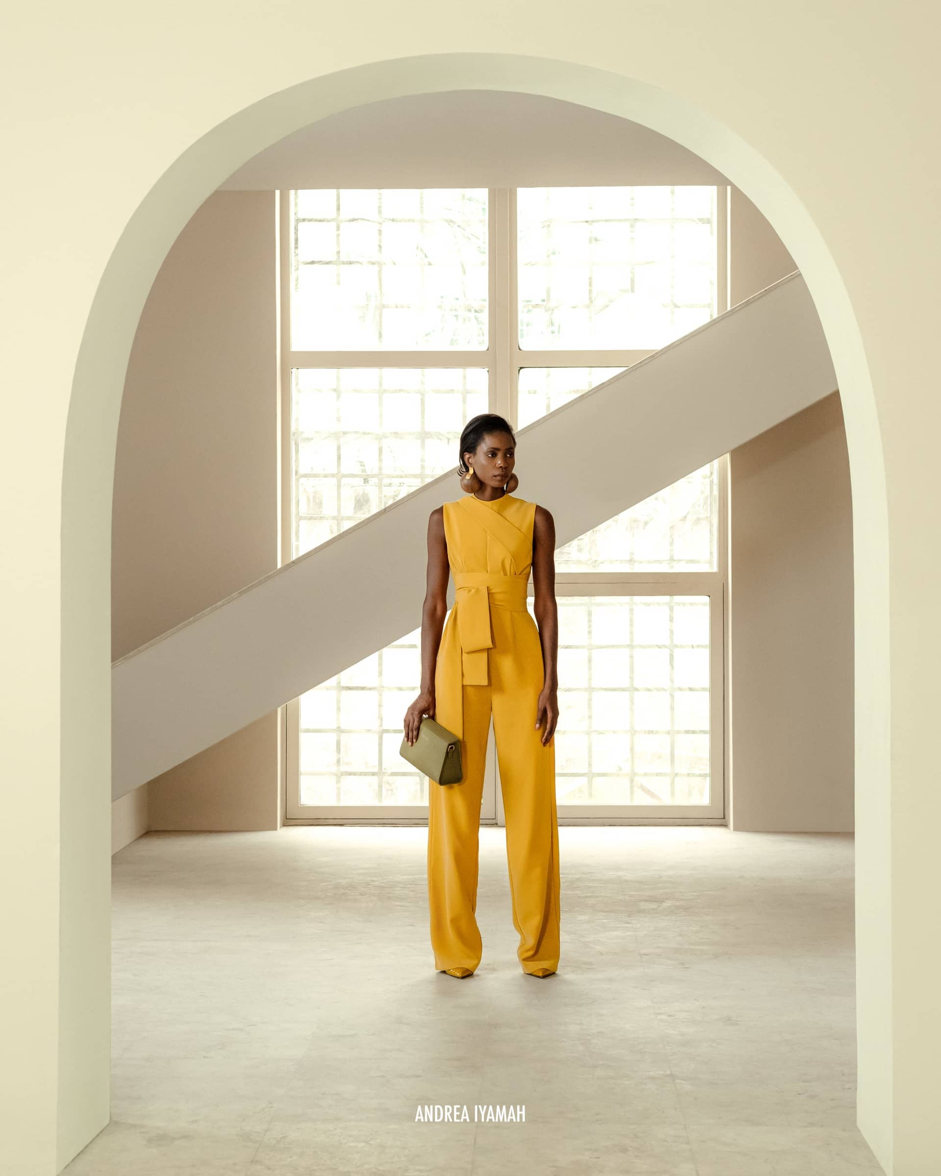 EDAR MANGO JUMPSUIT made by Andrea Iyamah