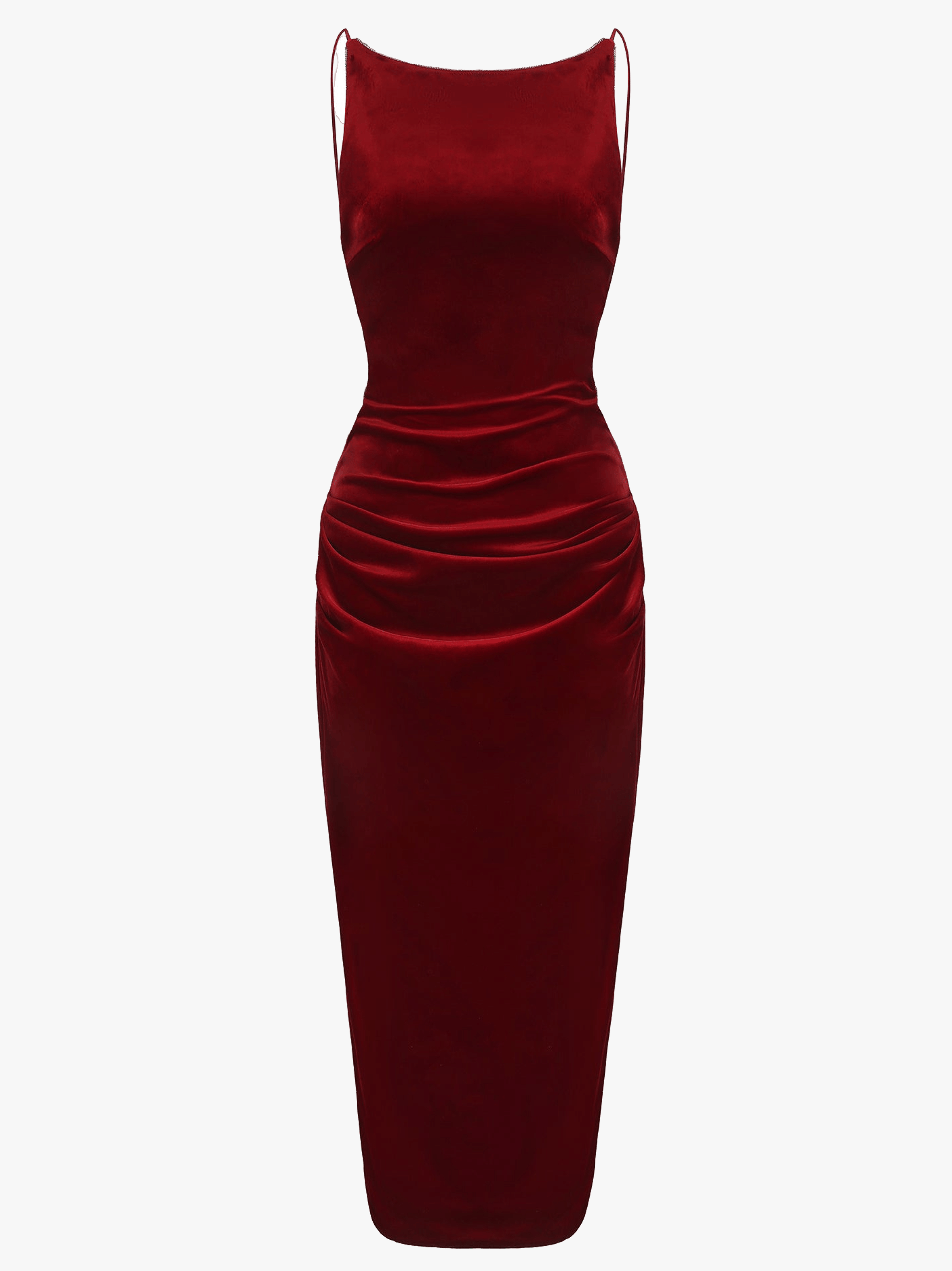 Cristina Dress (Red) made by Nana Jacqueline