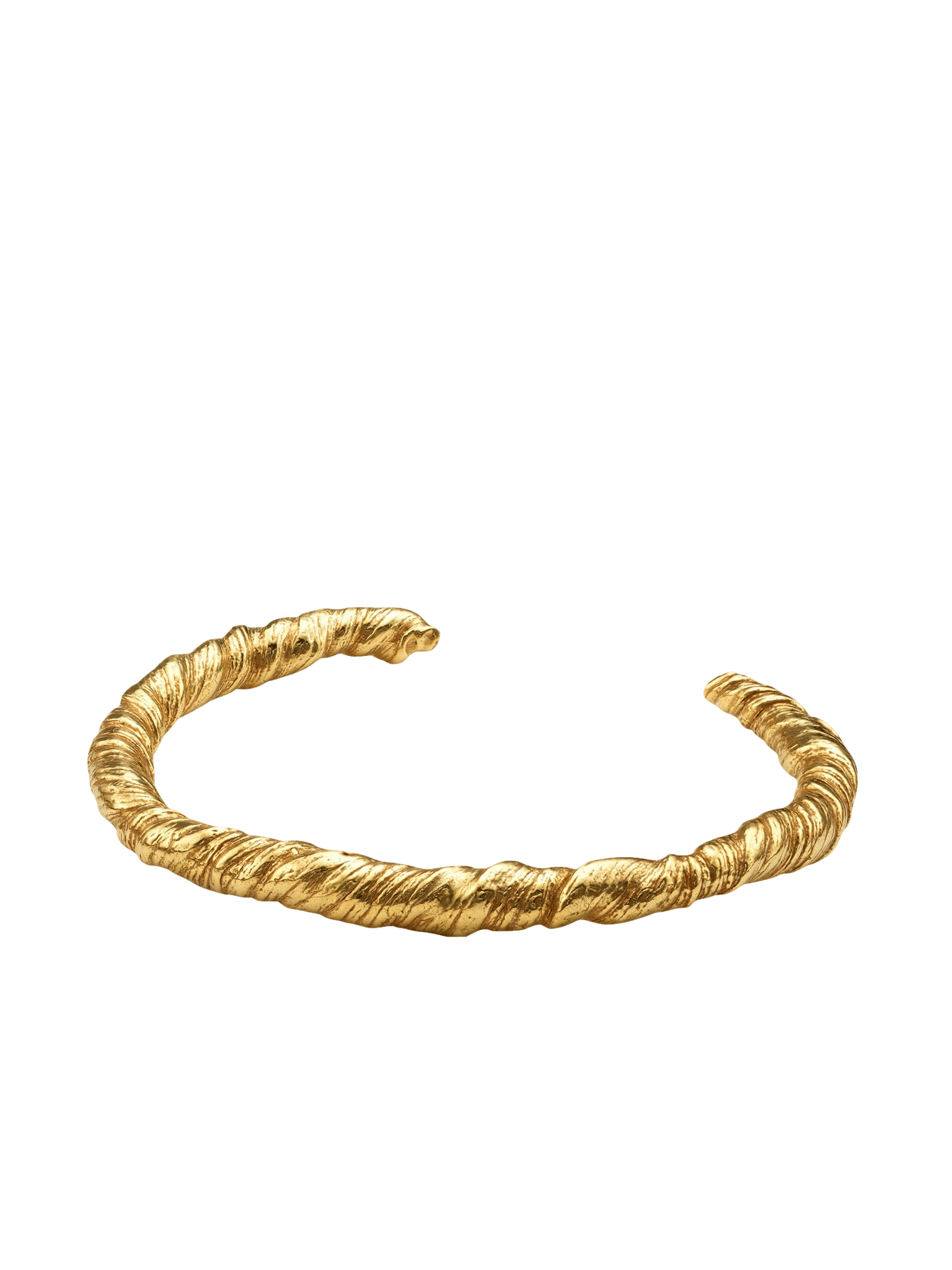 Nautilus Twisted Bracelet Gold in Gold made by Eva Remenyi
