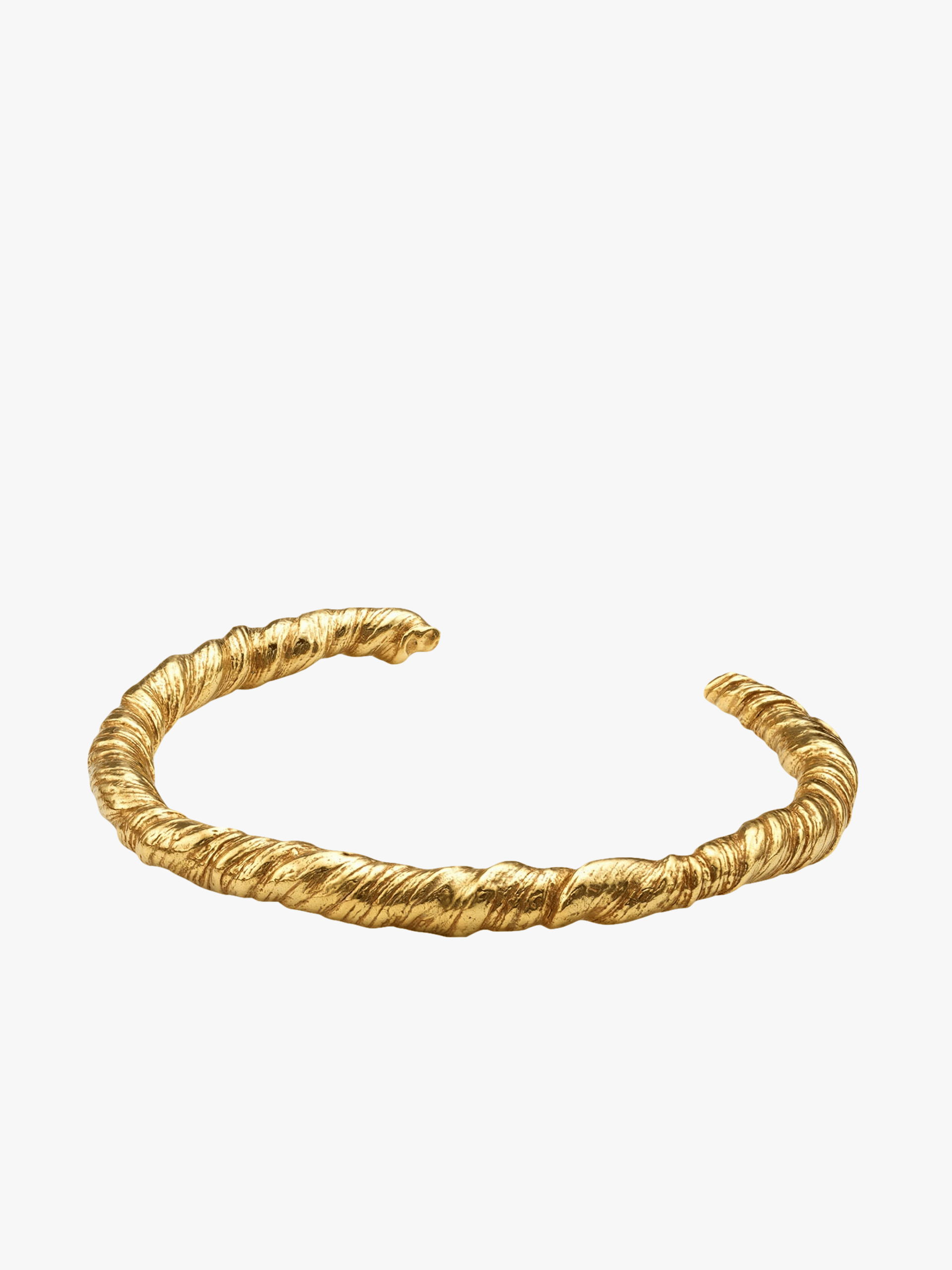 Nautilus Twisted Bracelet Gold in Gold made by Eva Remenyi
