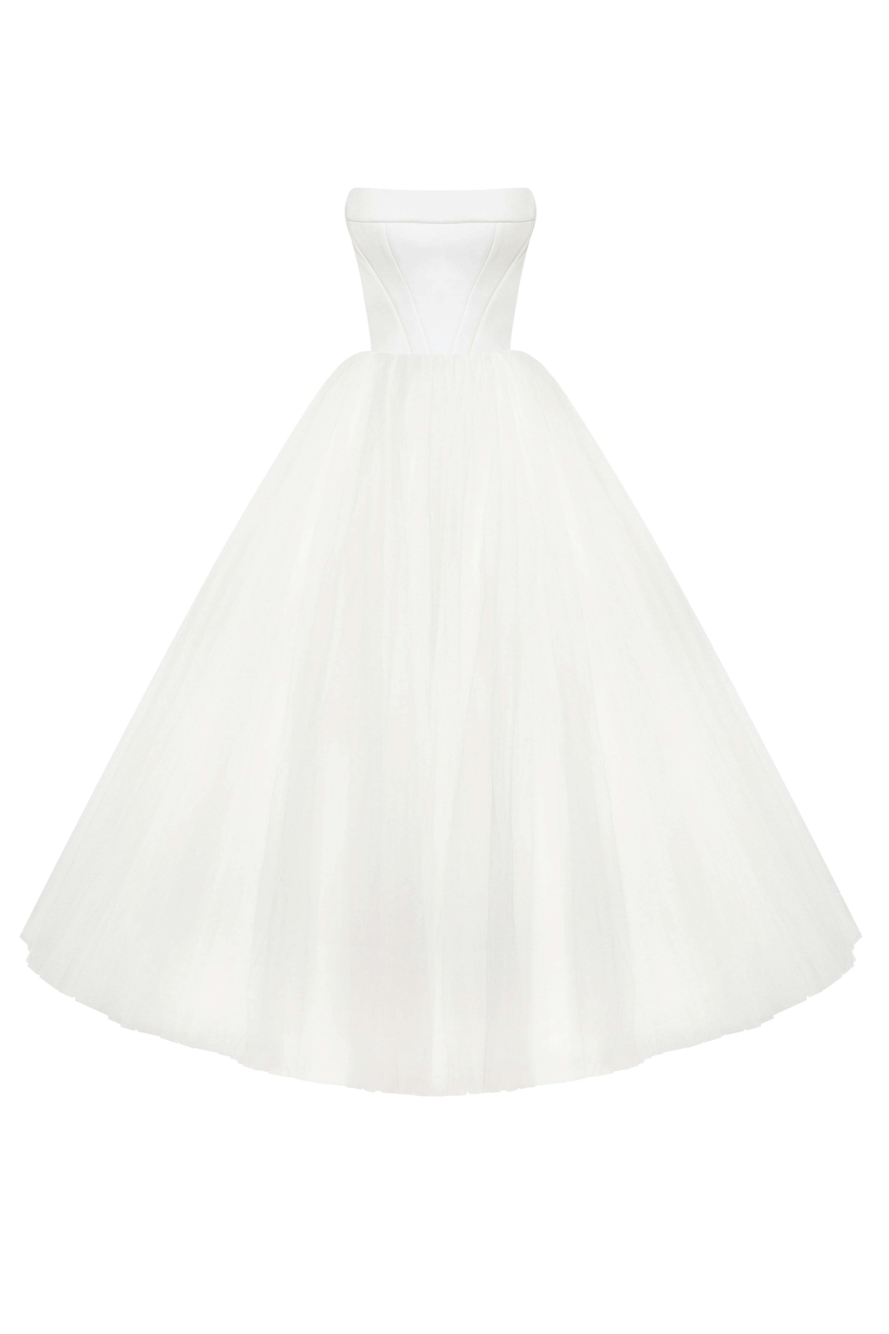 Spectacular tulle evening co-ord set with statement long gloves, Xo Xo made by Milla