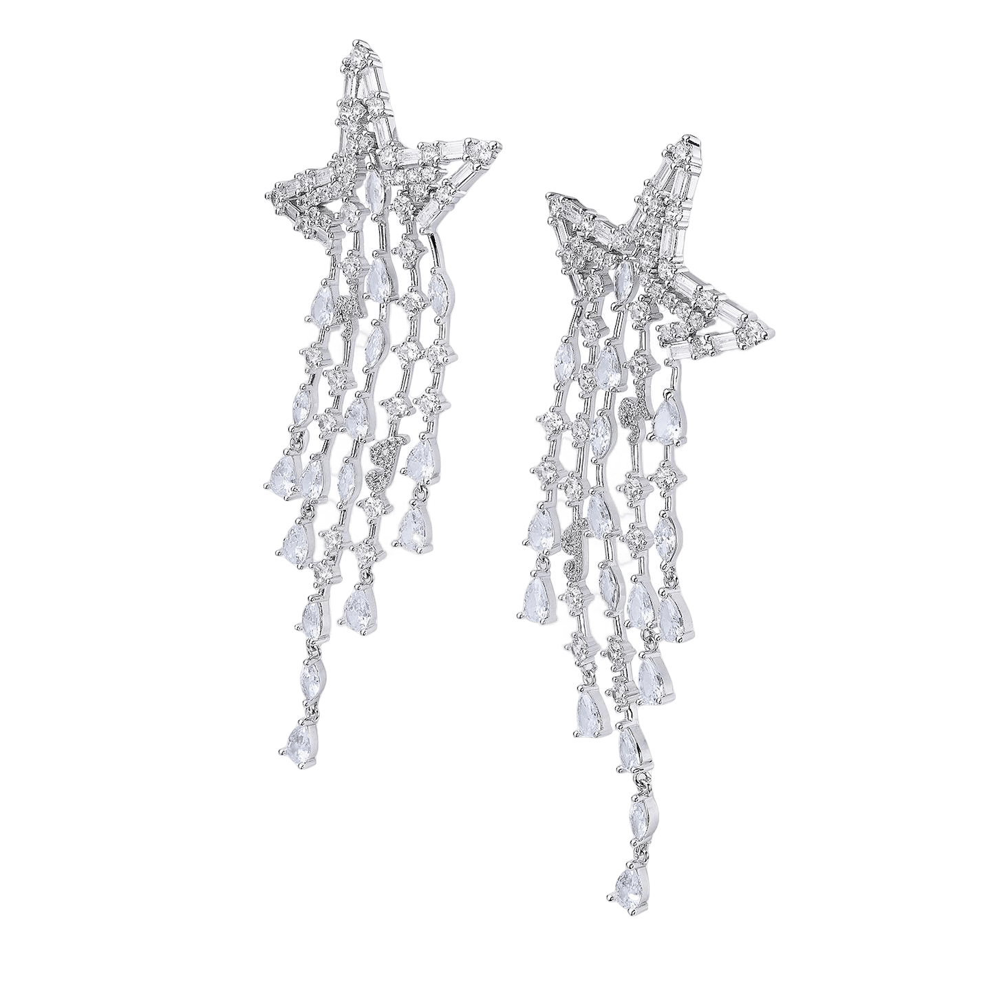 Blanca Earrings (Final Sale) in Silver made by Nana Jacqueline