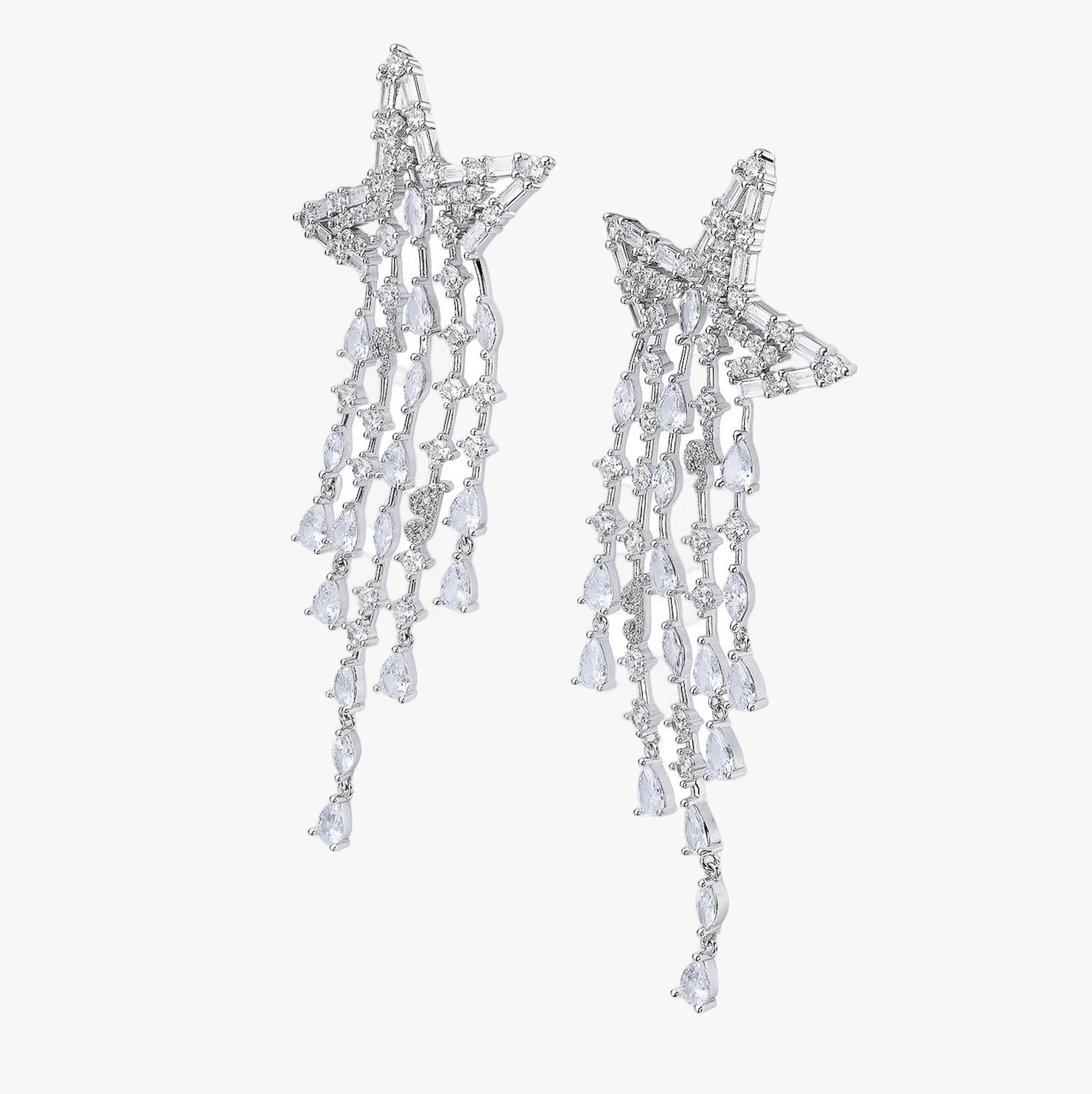 Blanca Earrings (Final Sale) in Silver made by Nana Jacqueline