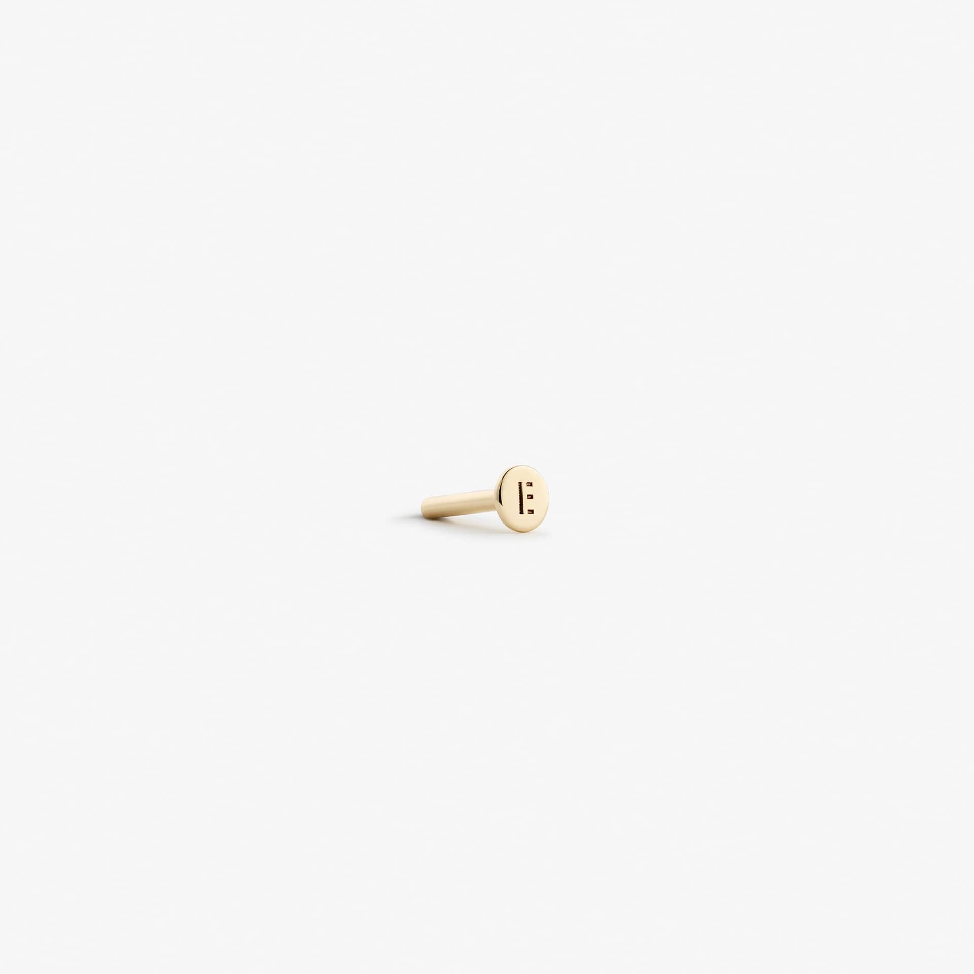 SENORITA LABRET - WHITE DIAMOND & YELLOW GOLD made by ENNUI