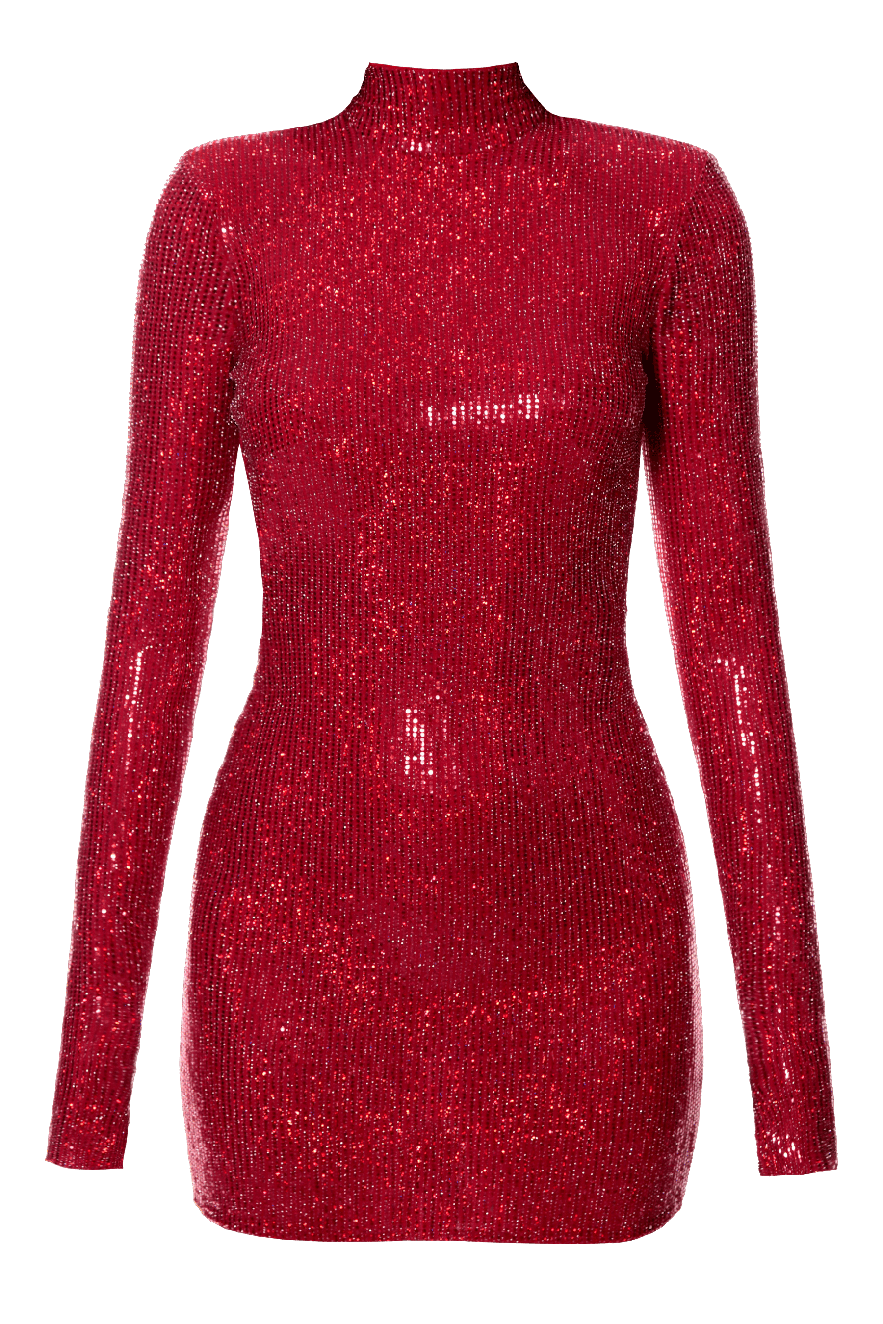 Dress Nina Red Flash made by HALEWSKI