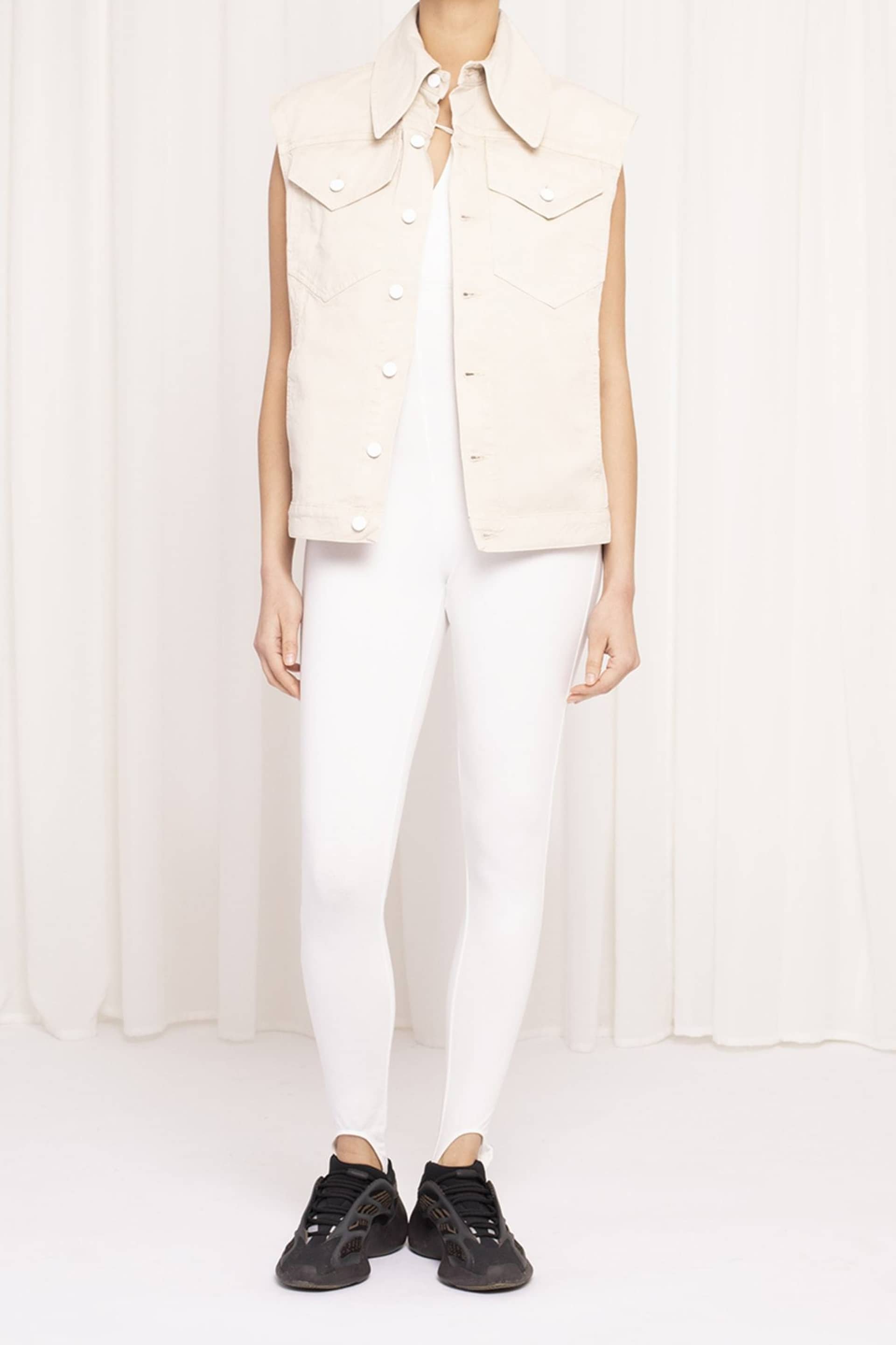 Amanda Sleeveless Jacket - Coffee - Coffee made by HERSKIND