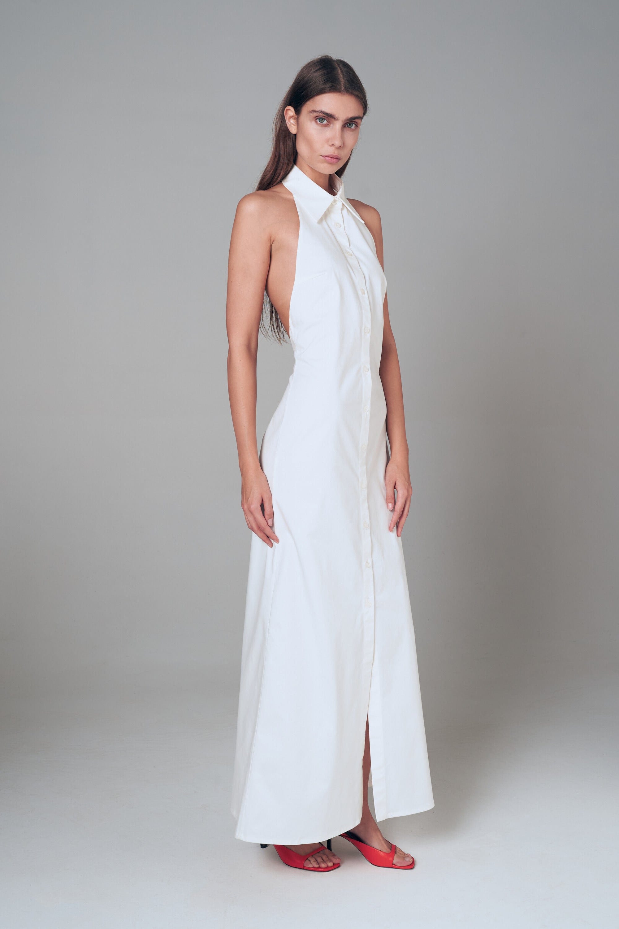 Maxi shirt dress made by A.M.G