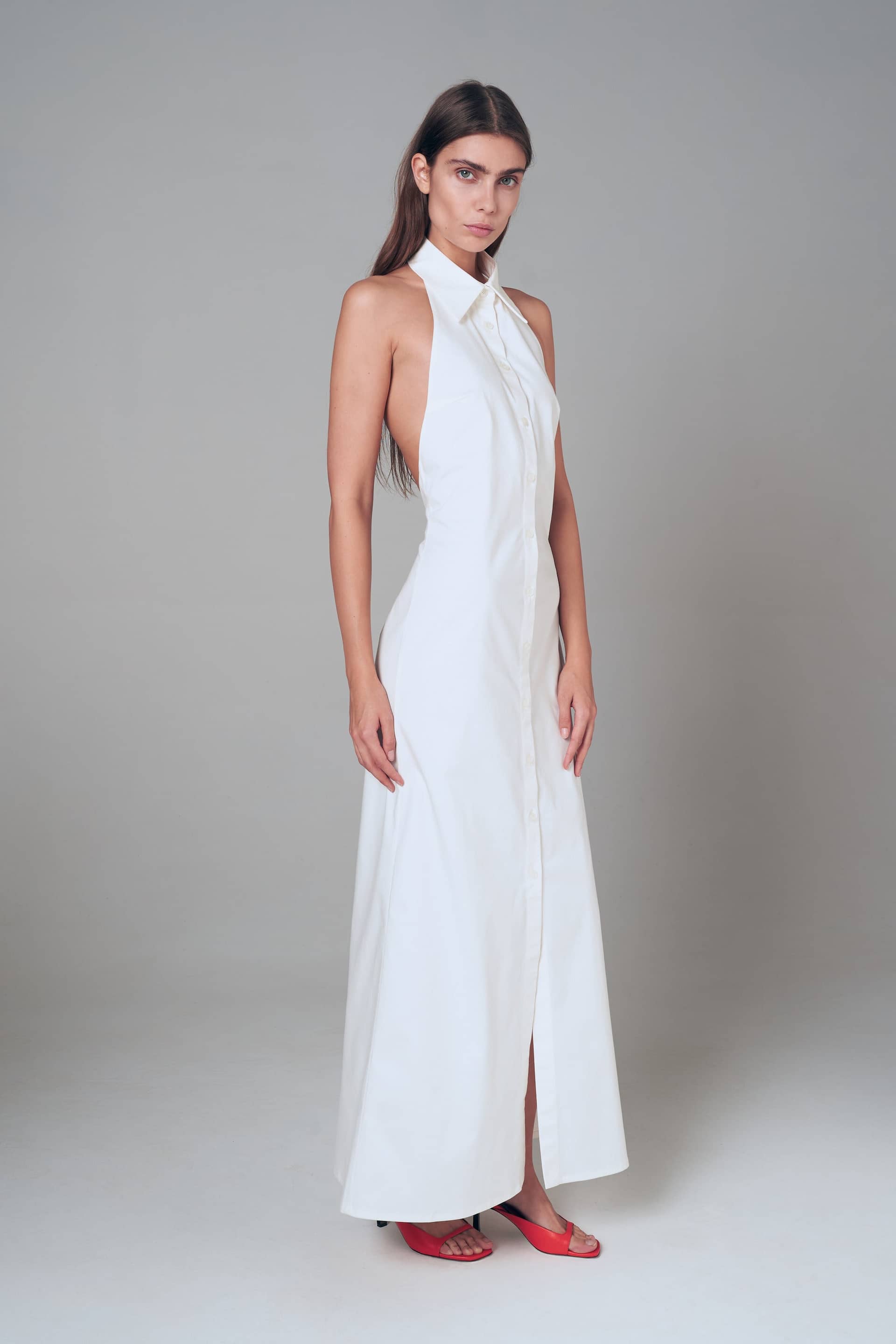 Maxi shirt dress made by A.M.G