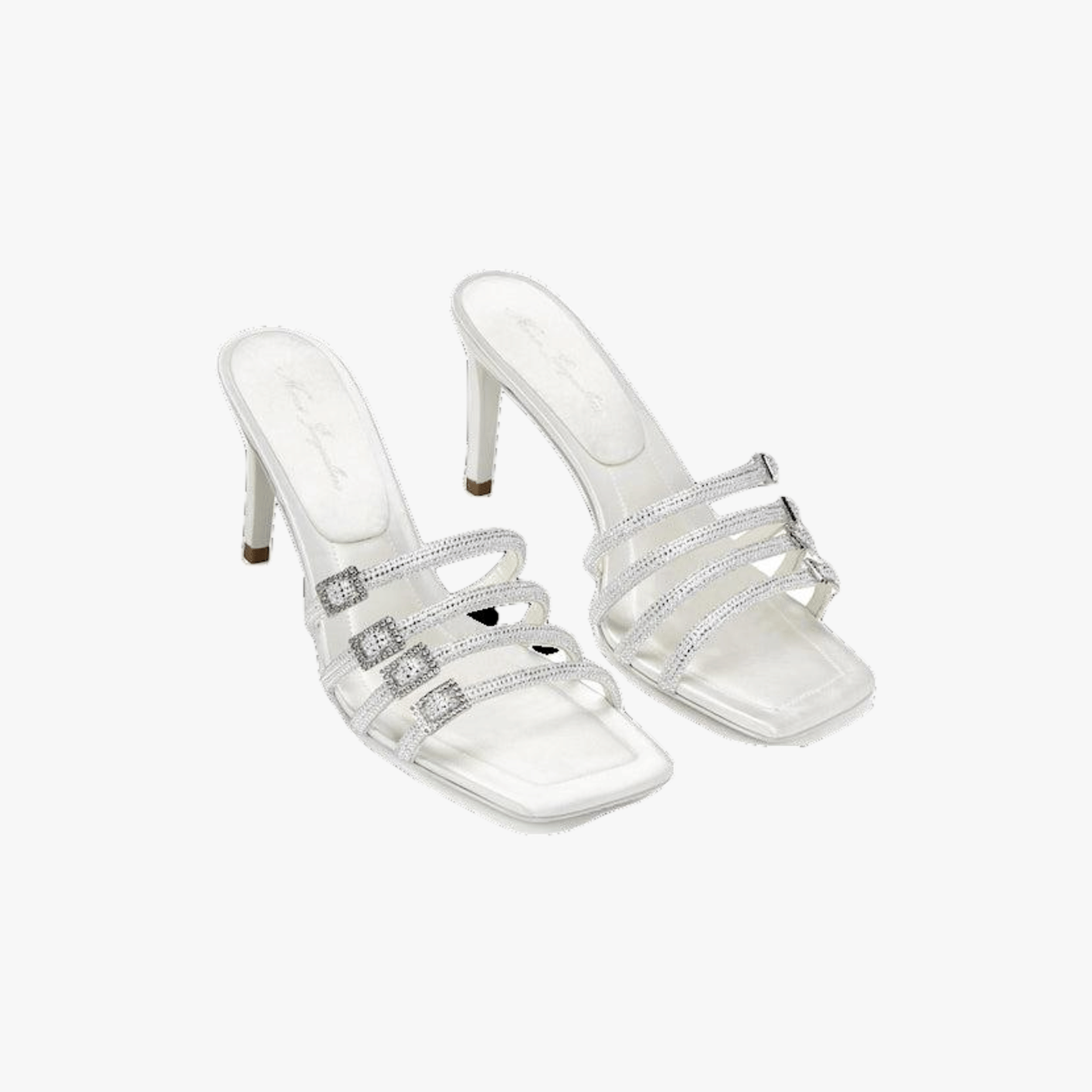 White Shay Sandals (Final Sale) in White made by Nana Jacqueline