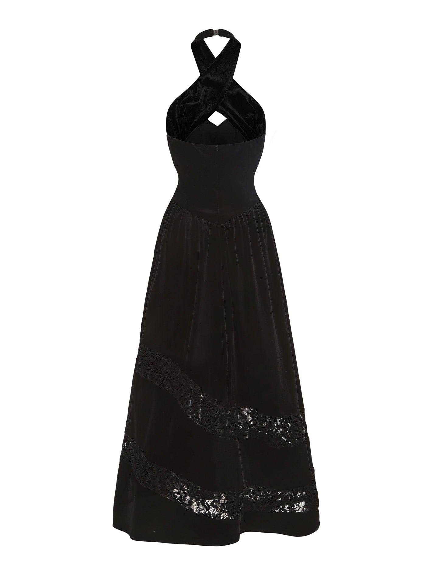 Maxine Velvet Dress (Black) made by Nana Jacqueline