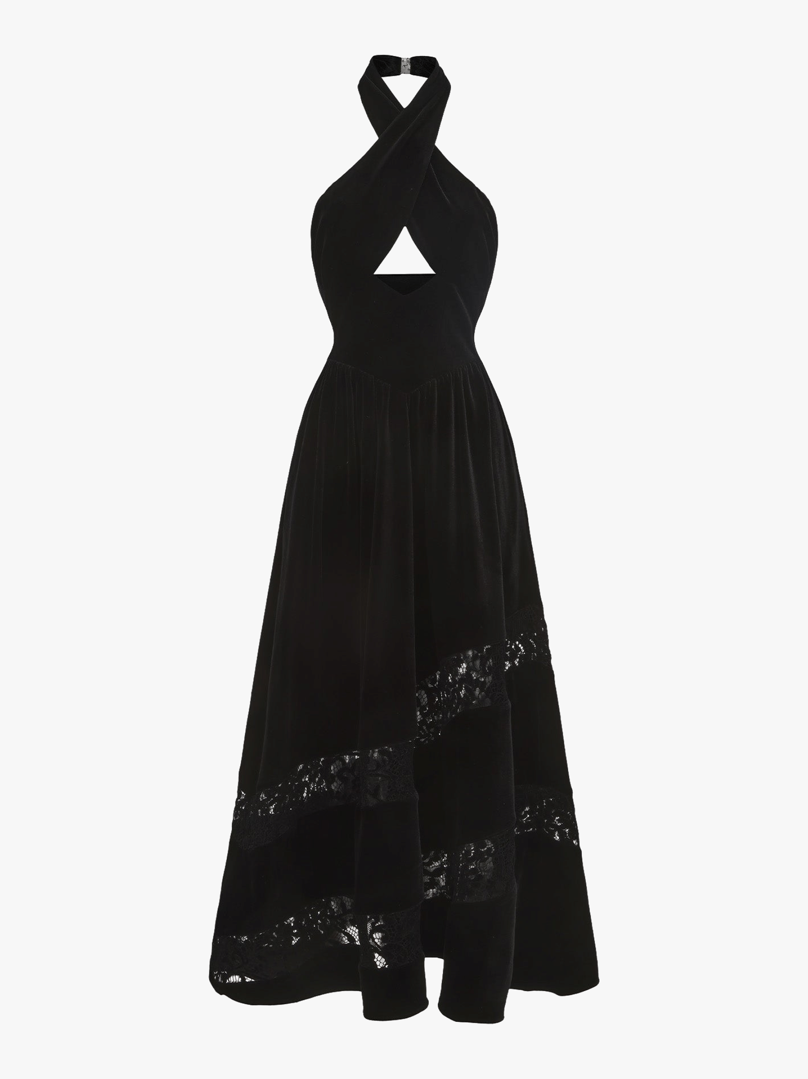 Maxine Velvet Dress (Black) made by Nana Jacqueline