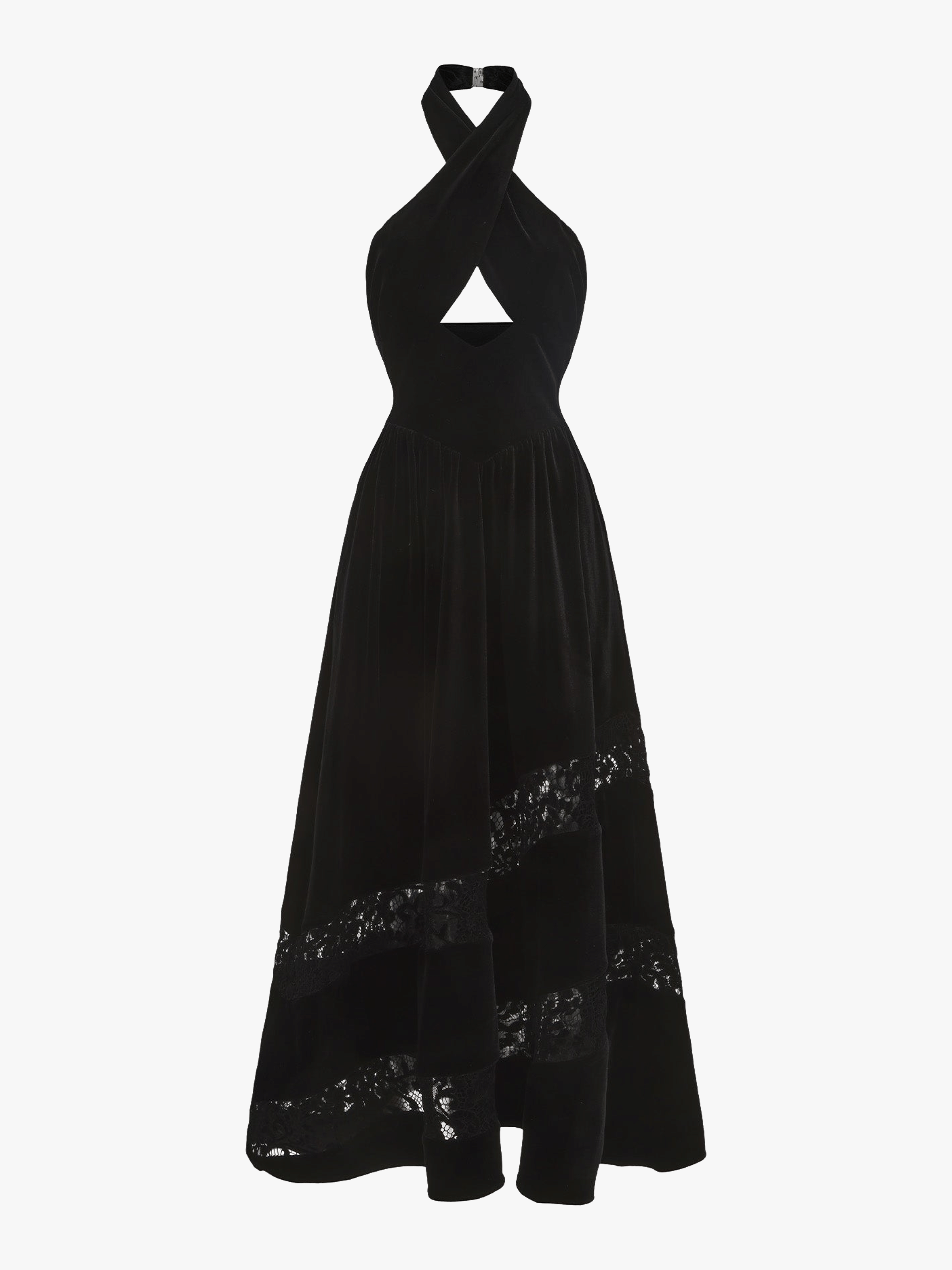 Maxine Velvet Dress (Black) made by Nana Jacqueline