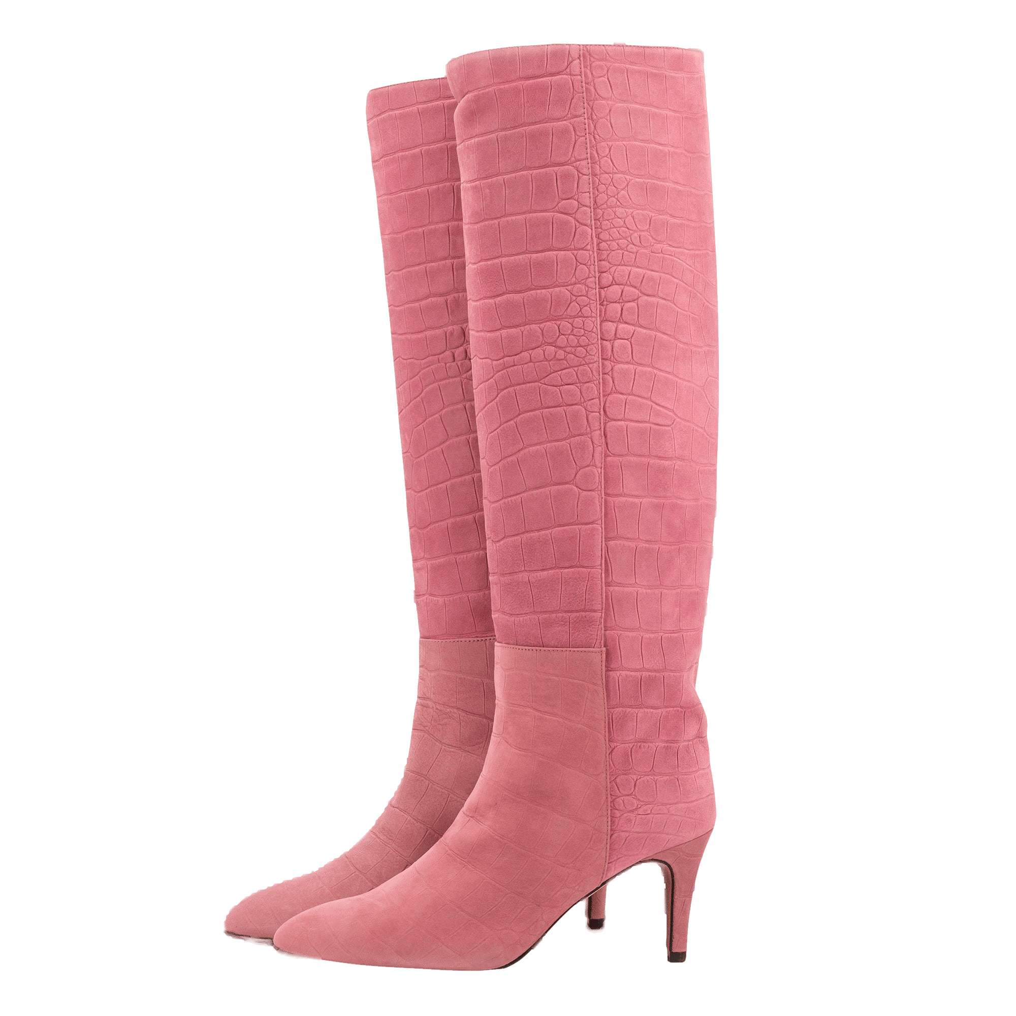 ROMA PINK TALL BOOTS made by Toral