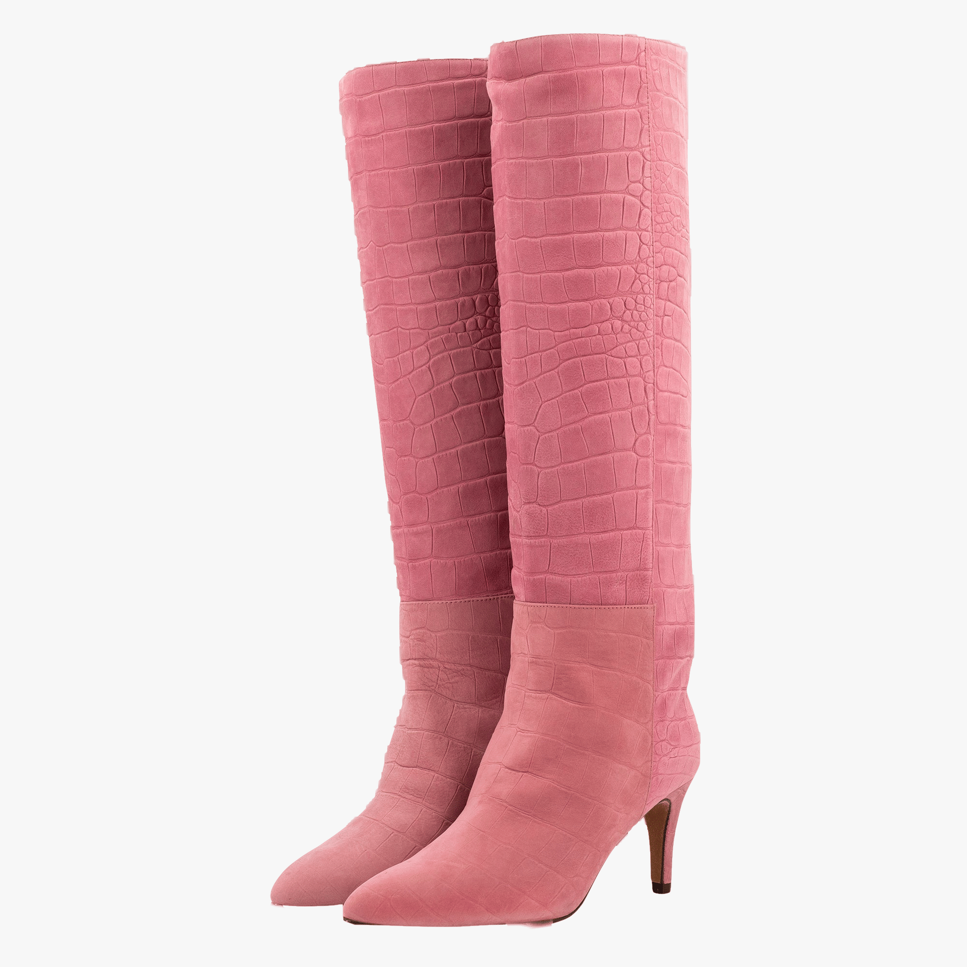 ROMA PINK TALL BOOTS made by Toral