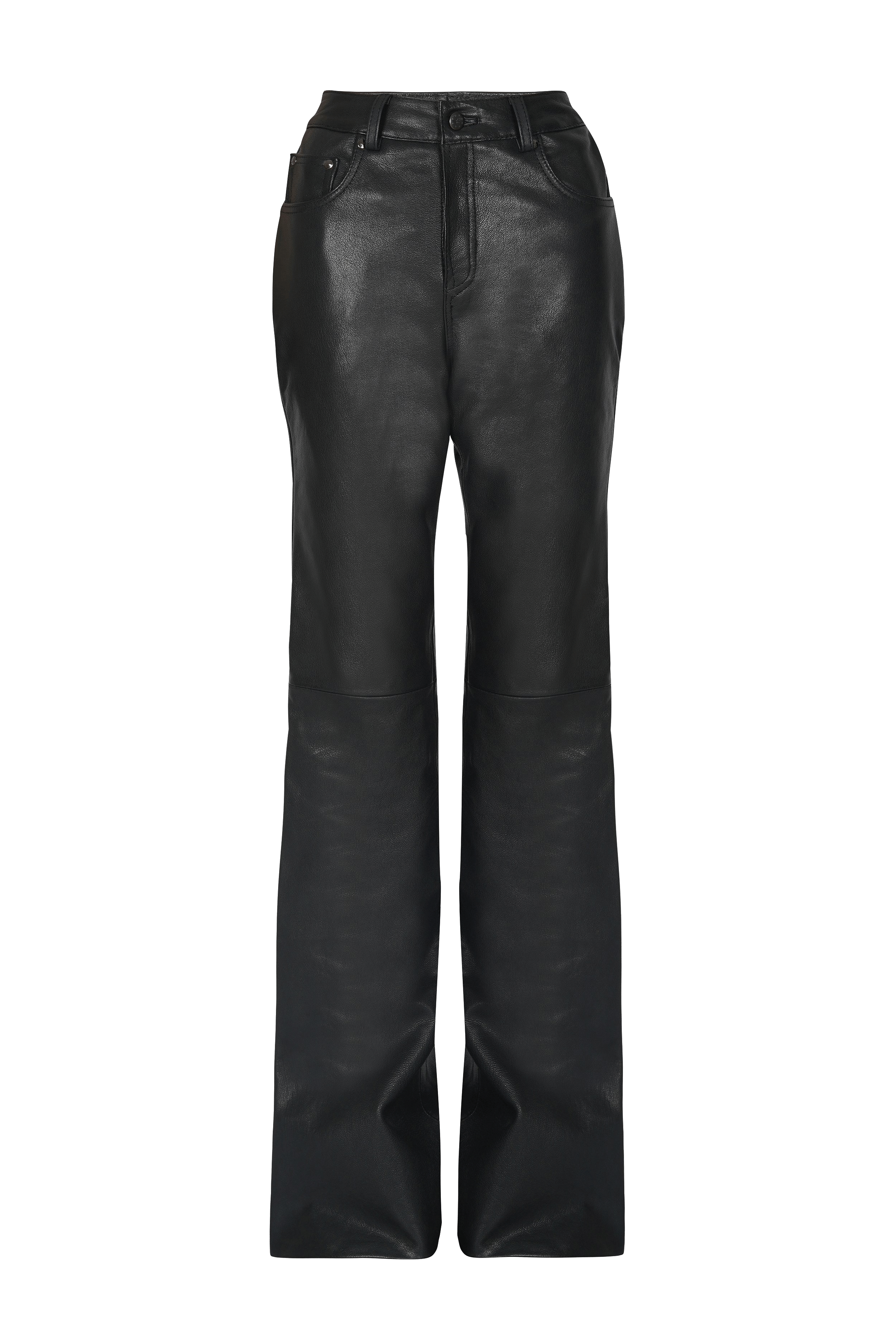 Black Leather Trousers made by Szabo Sihag