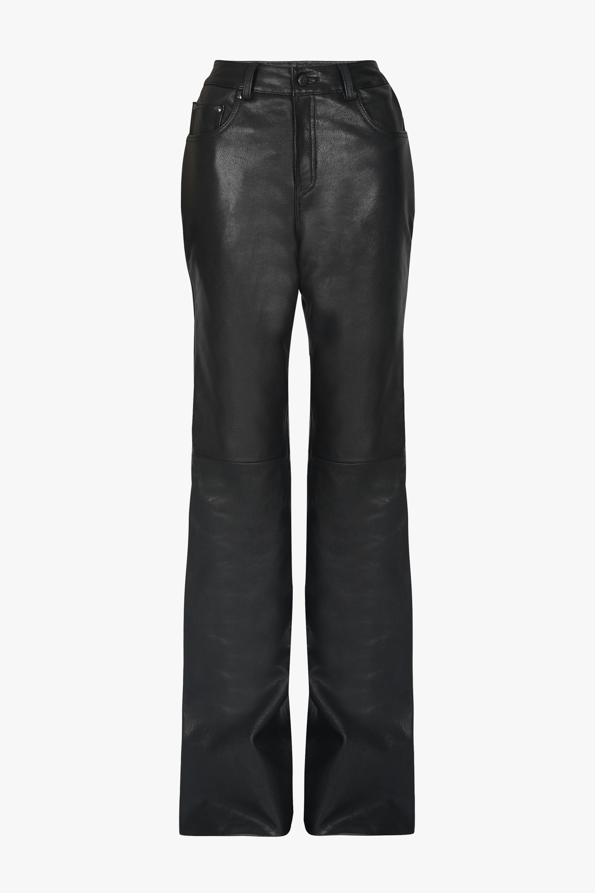 Black Leather Trousers made by Szabo Sihag