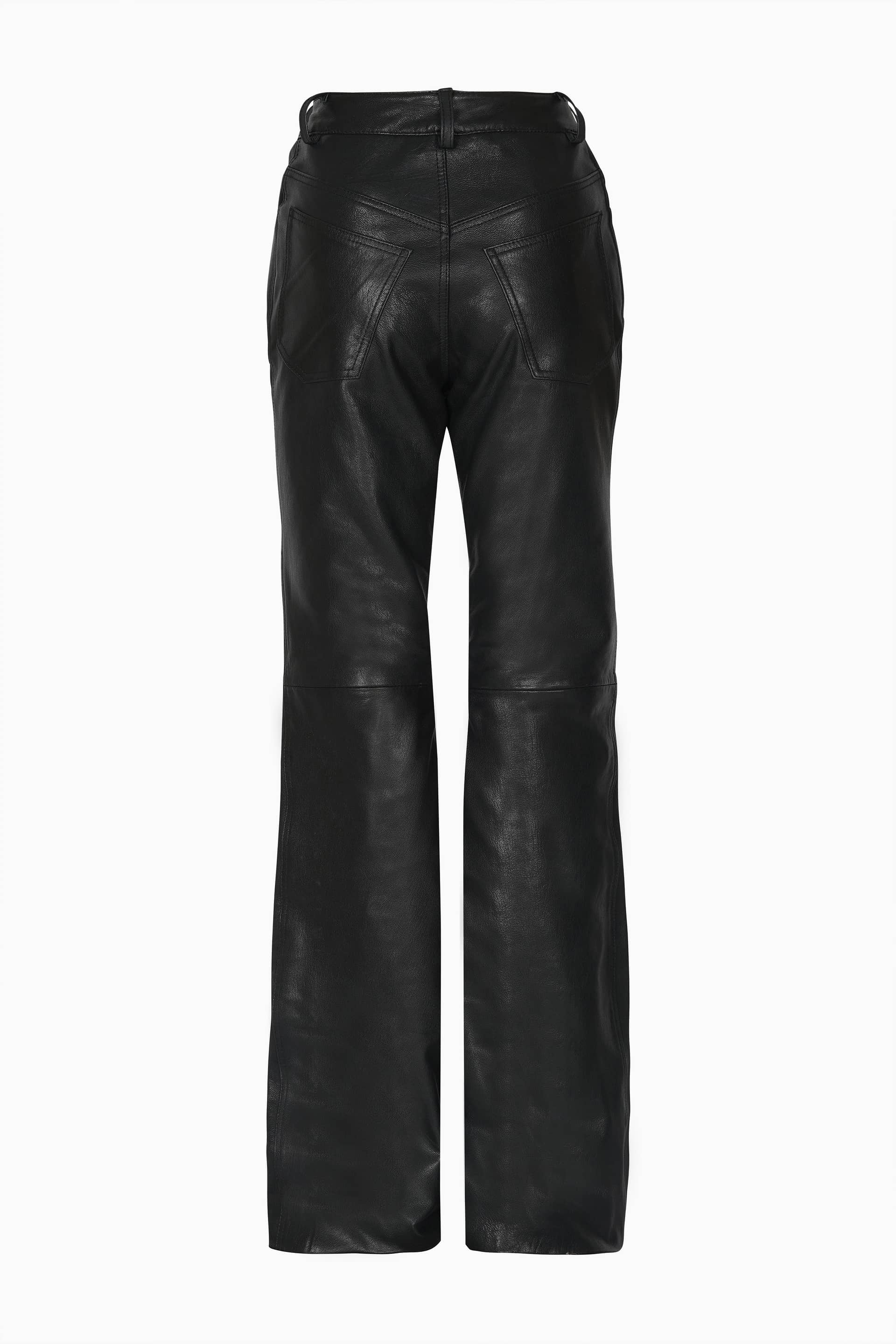 Black Leather Trousers made by Szabo Sihag