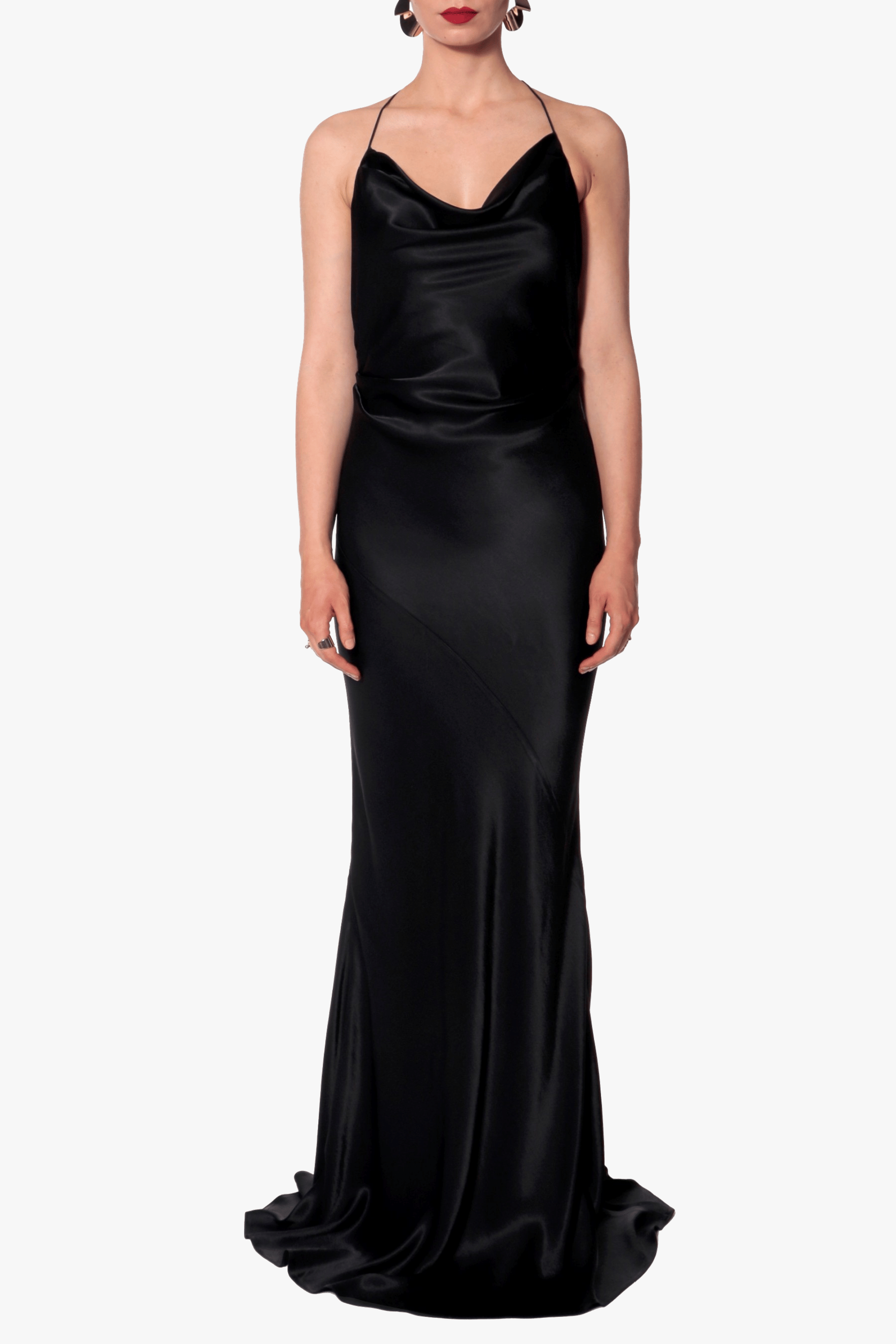 Dress Melanie Black made by HALEWSKI