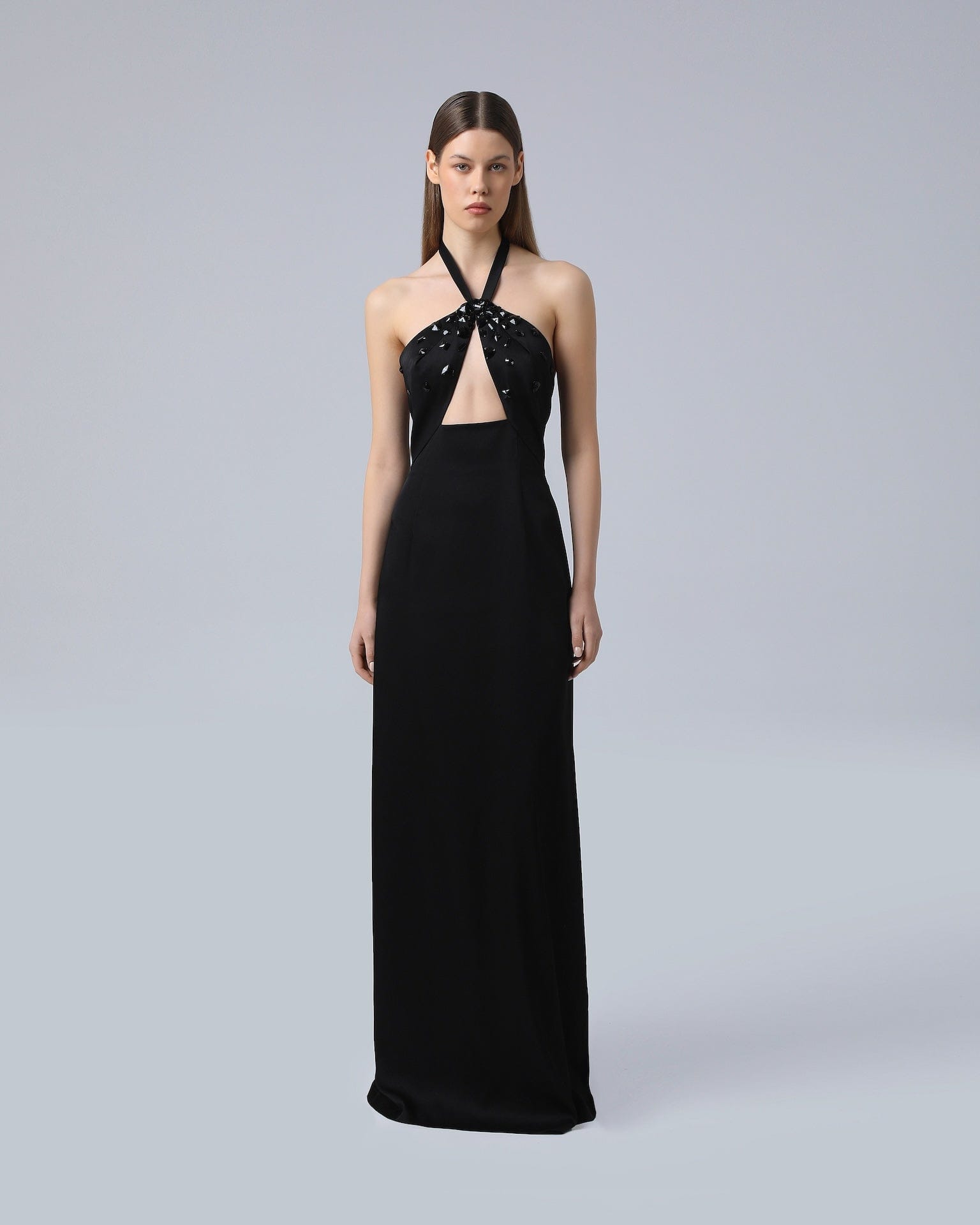 Embellished Cutout Maxi Dress made by NDS The Label