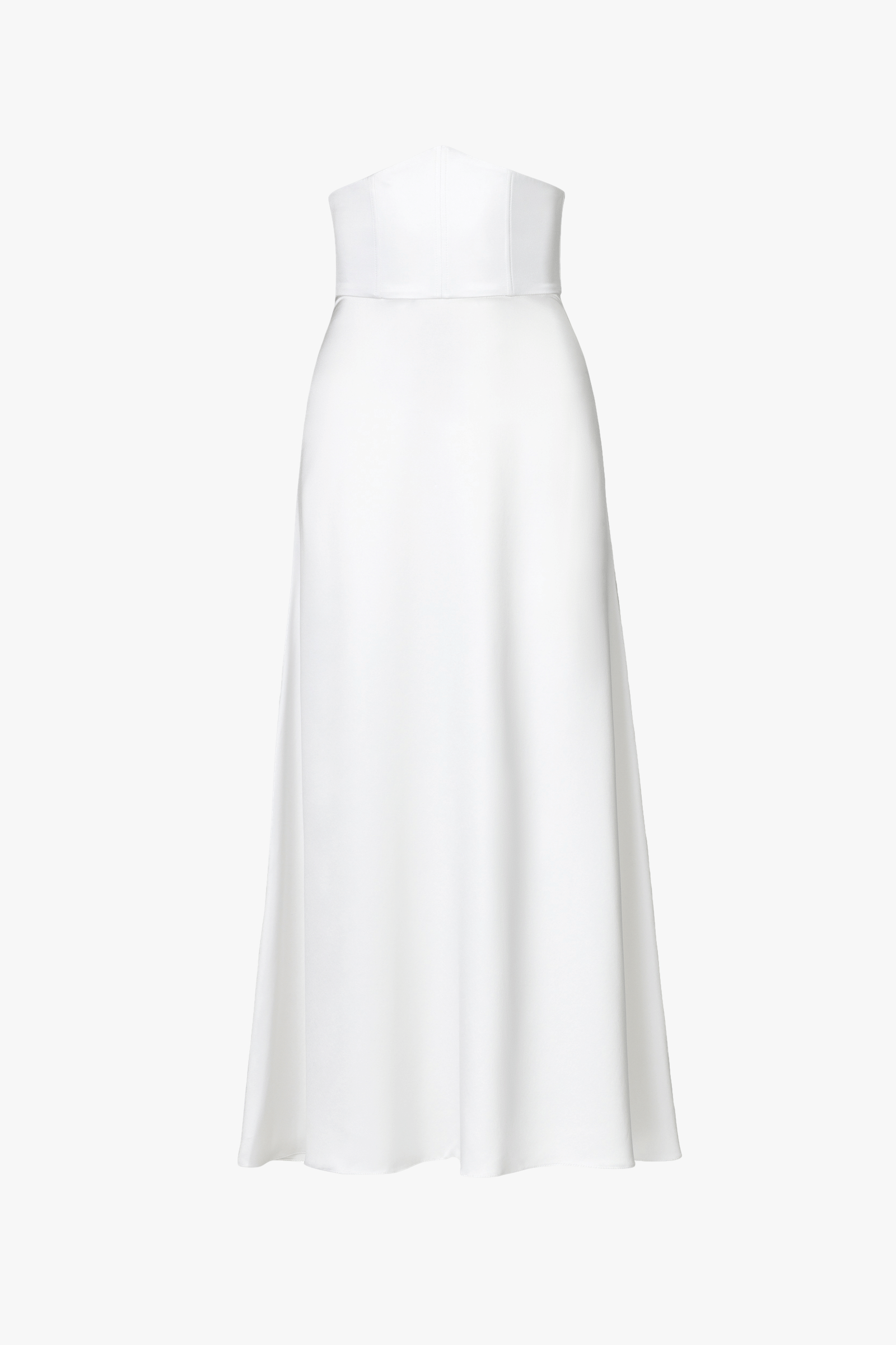 Endless Summer Silk Skirt in White made by Vestiaire d'un Oiseau Libre