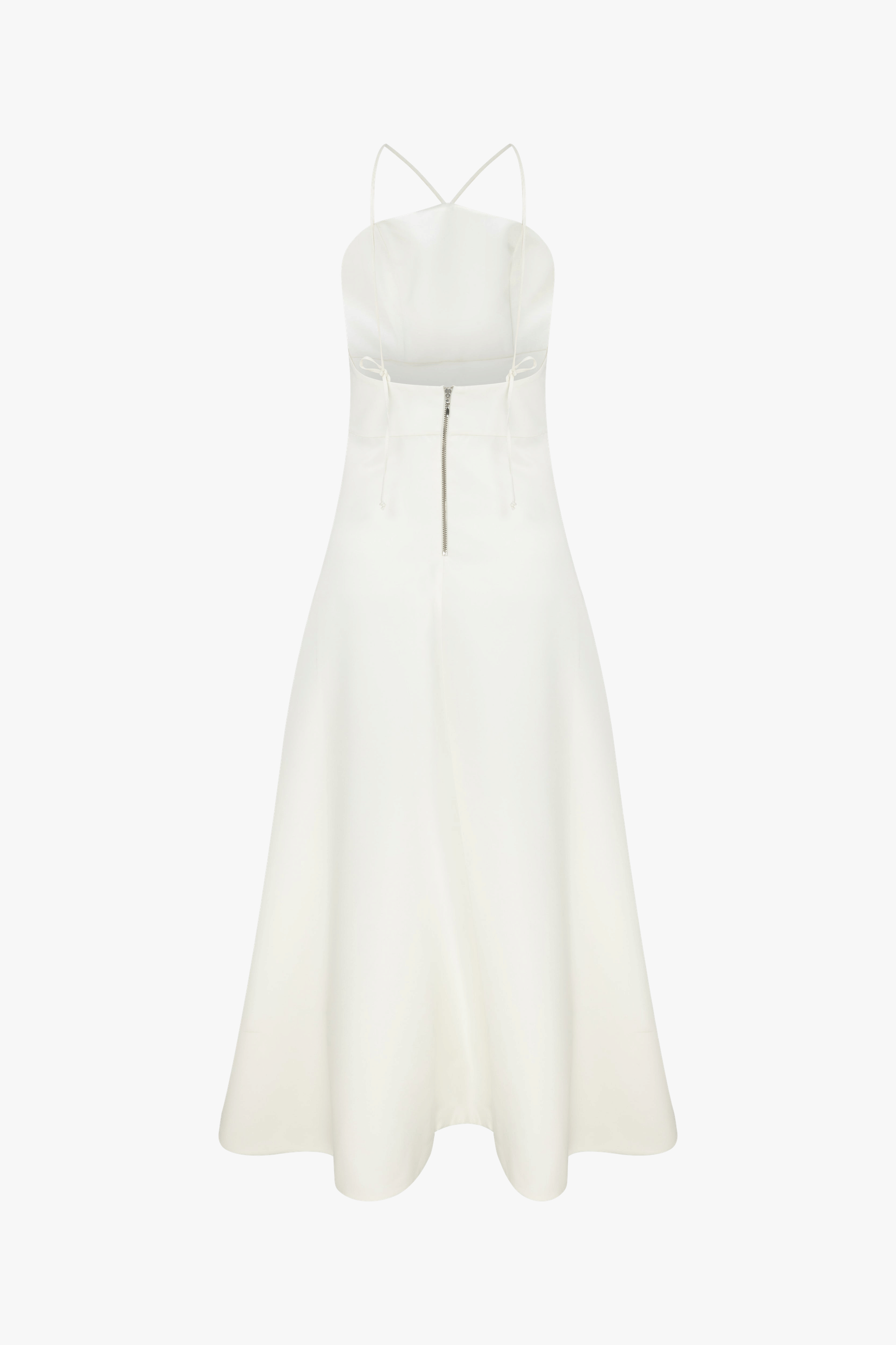 Riley Midi Dress in Vanilla Ice made by Nazli Ceren